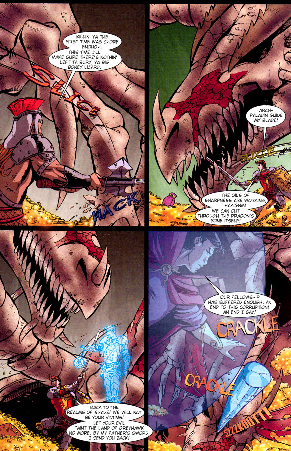 Read online Dungeons & Dragons: Tempests Gate comic -  Issue #4 - 23