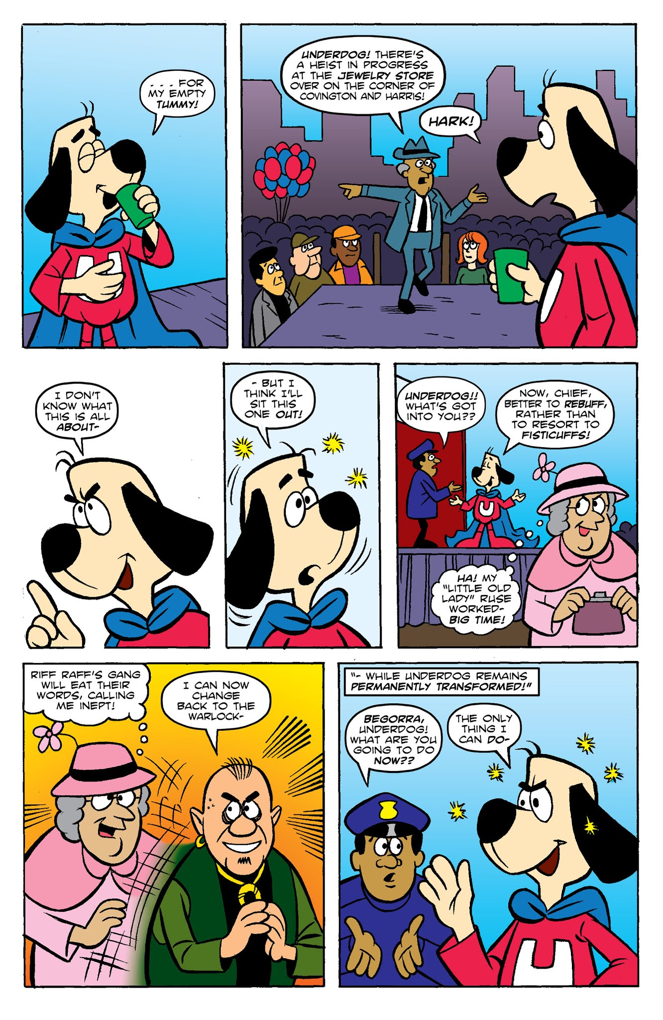 Read online Underdog (2018) comic -  Issue #1 - 7