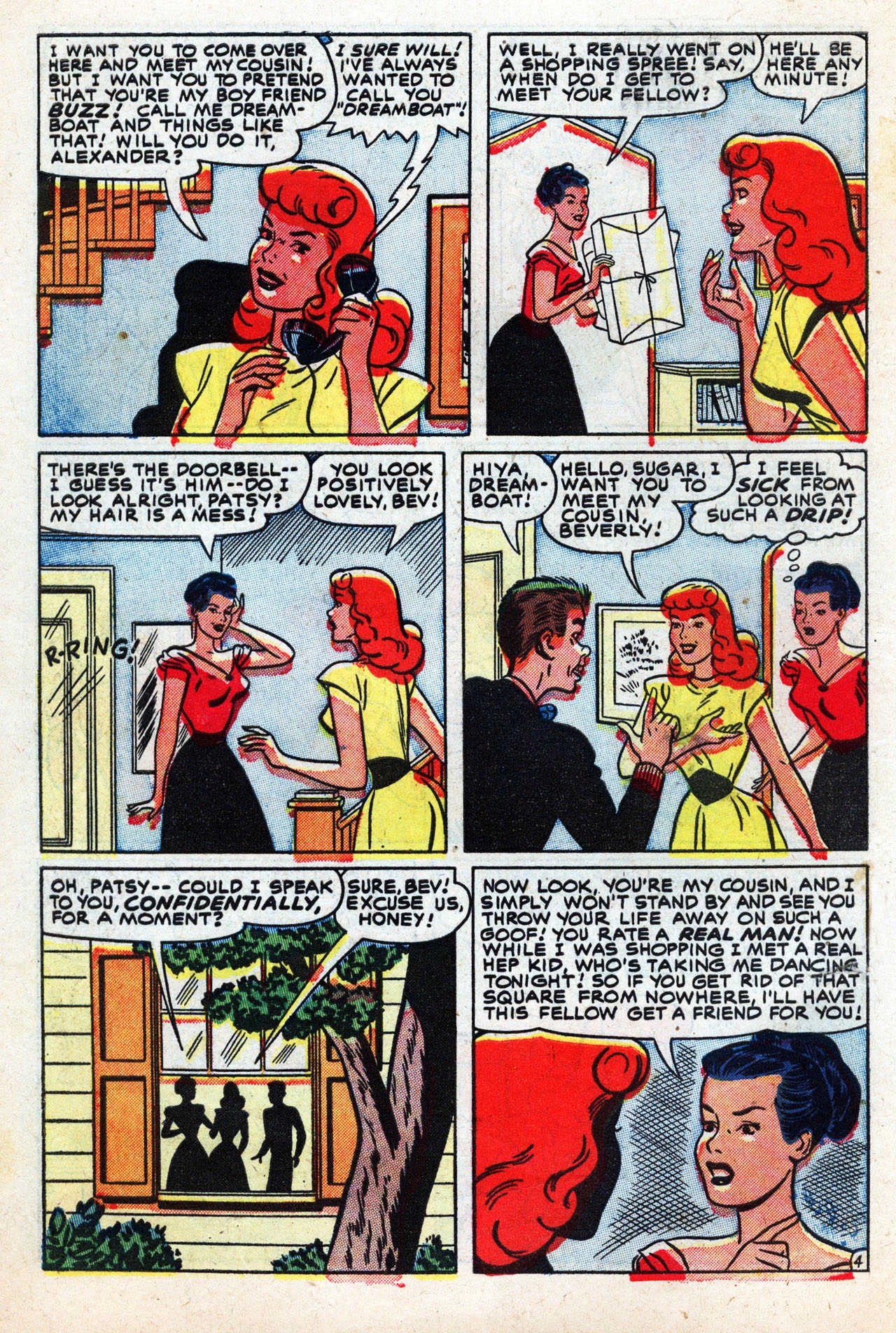 Read online Patsy and her Pals comic -  Issue #3 - 6