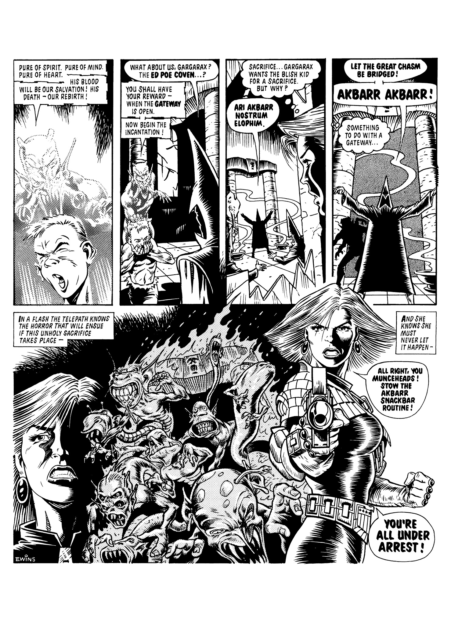 Read online Judge Anderson: The Psi Files comic -  Issue # TPB 1 - 91