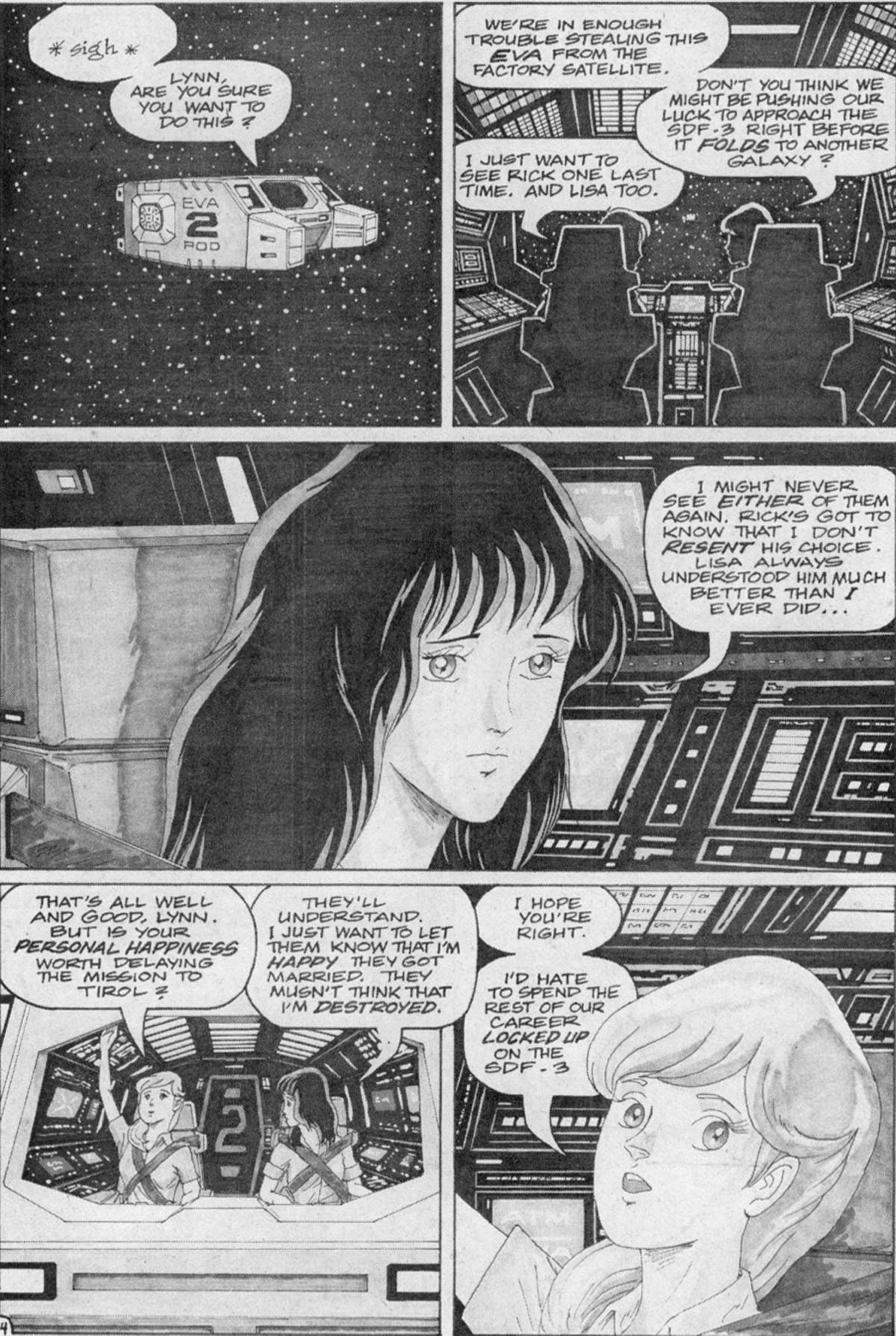 Read online Robotech II: The Sentinels - The Marriage of Rick Hunter and Lisa Hayes comic -  Issue # TPB 3 - 39