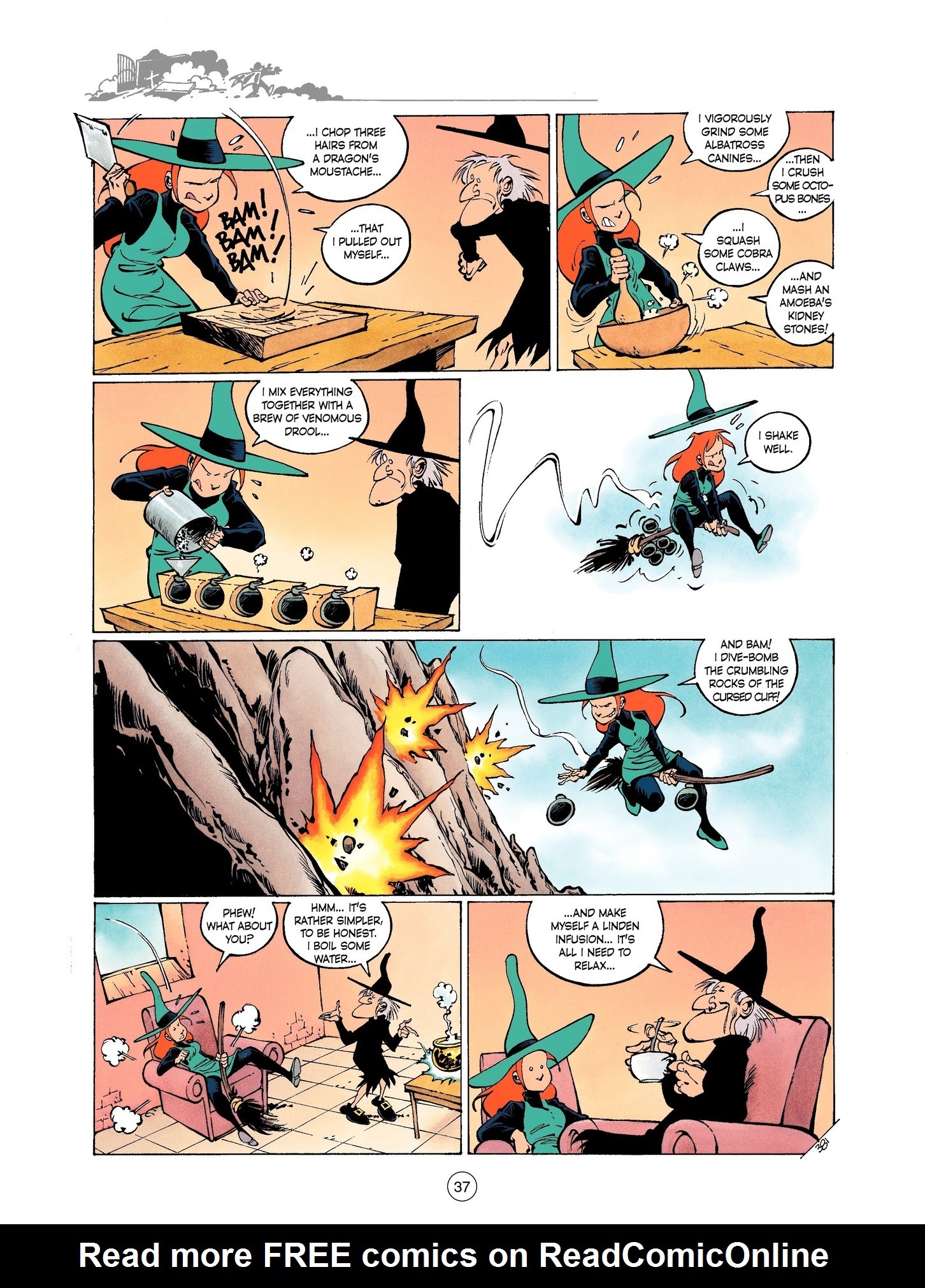 Read online Mélusine (1995) comic -  Issue #10 - 37
