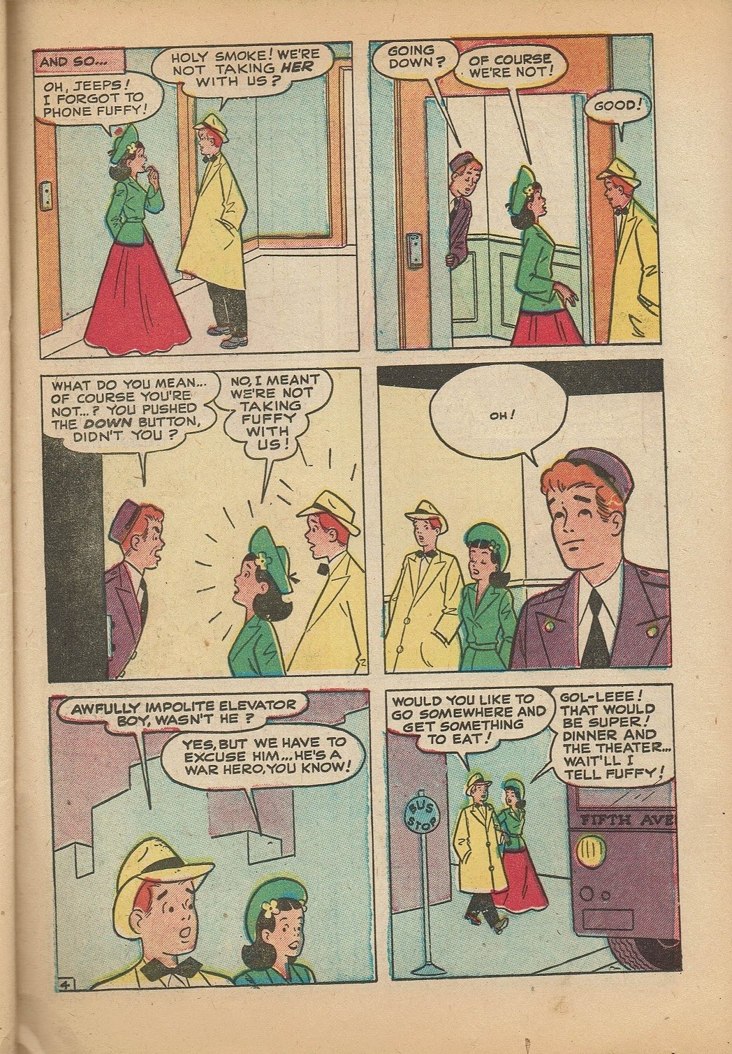 Read online Junior Miss (1947) comic -  Issue #38 - 33