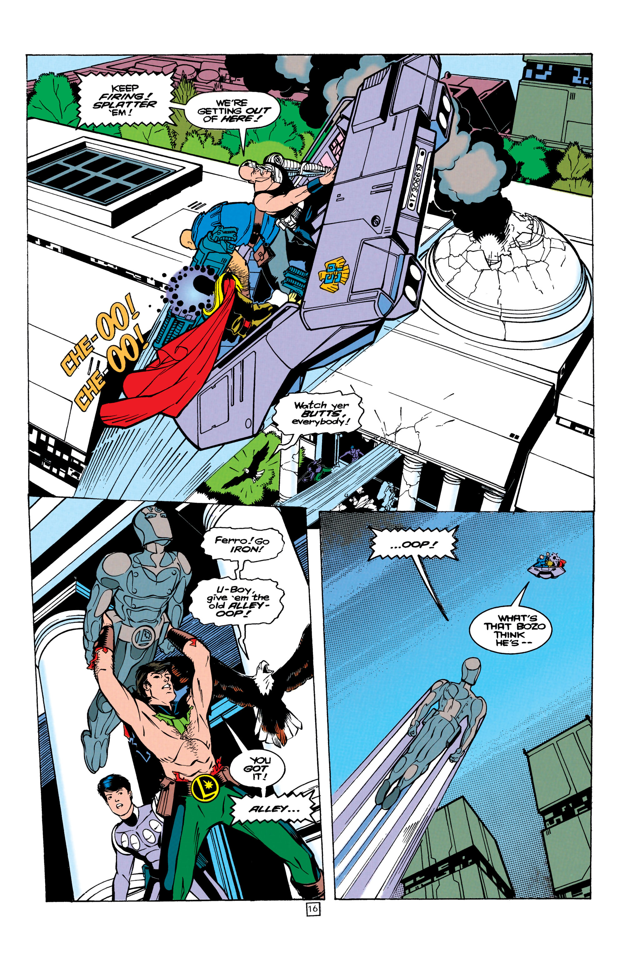 Read online Legionnaires comic -  Issue #6 - 17