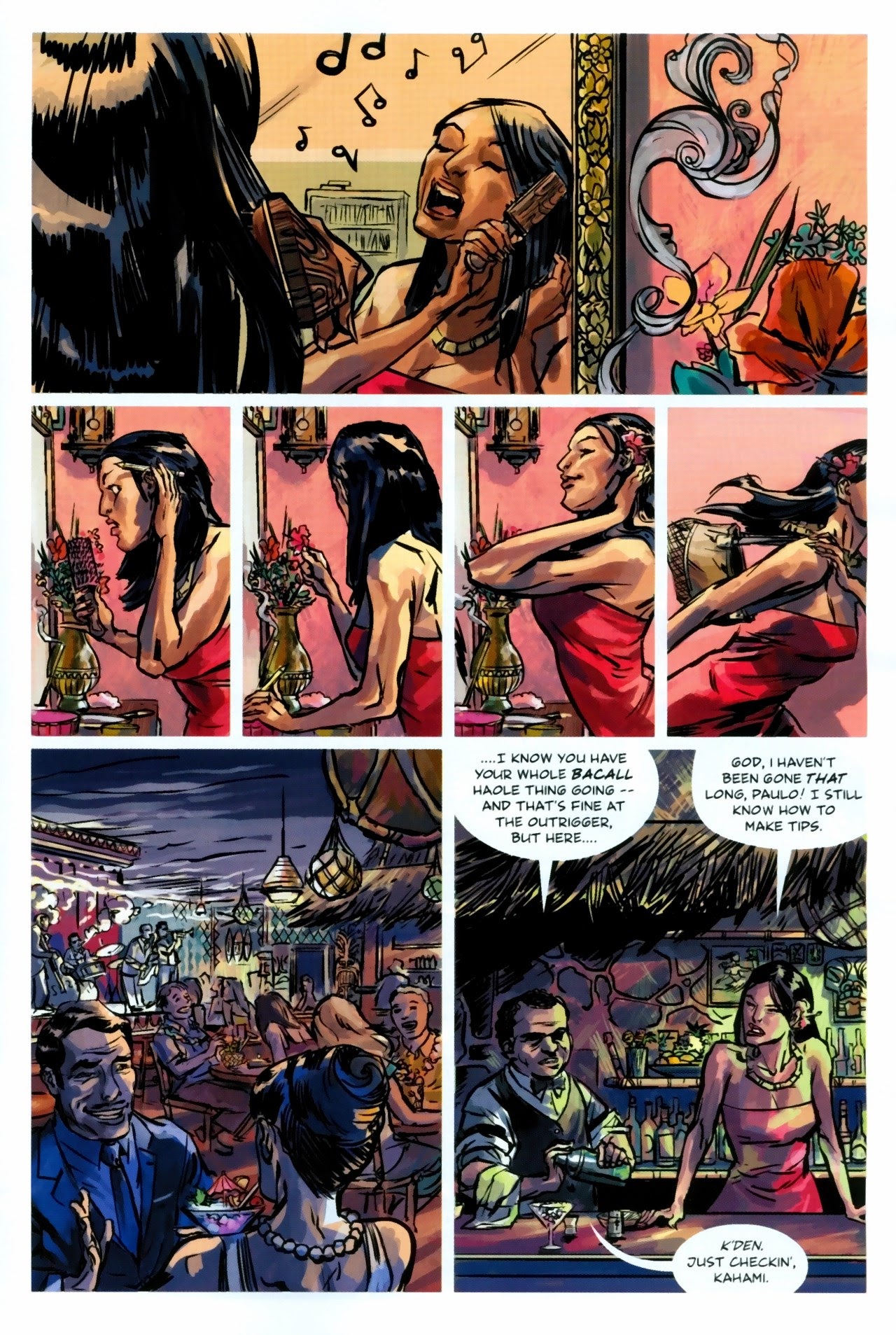 Read online Hawaiian Dick: Screaming Black Thunder comic -  Issue #1 - 23