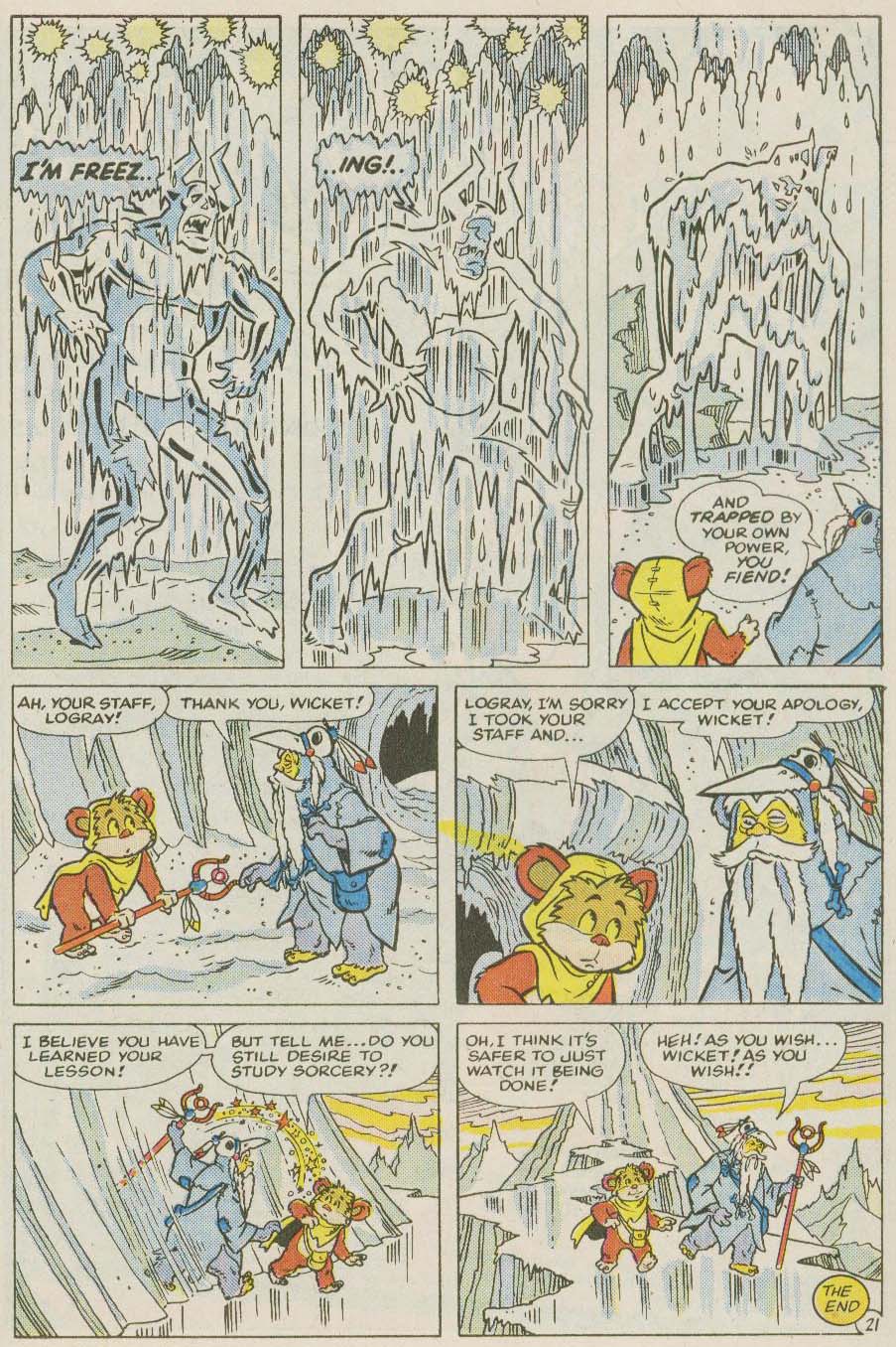 Read online Ewoks (1987) comic -  Issue #6 - 22