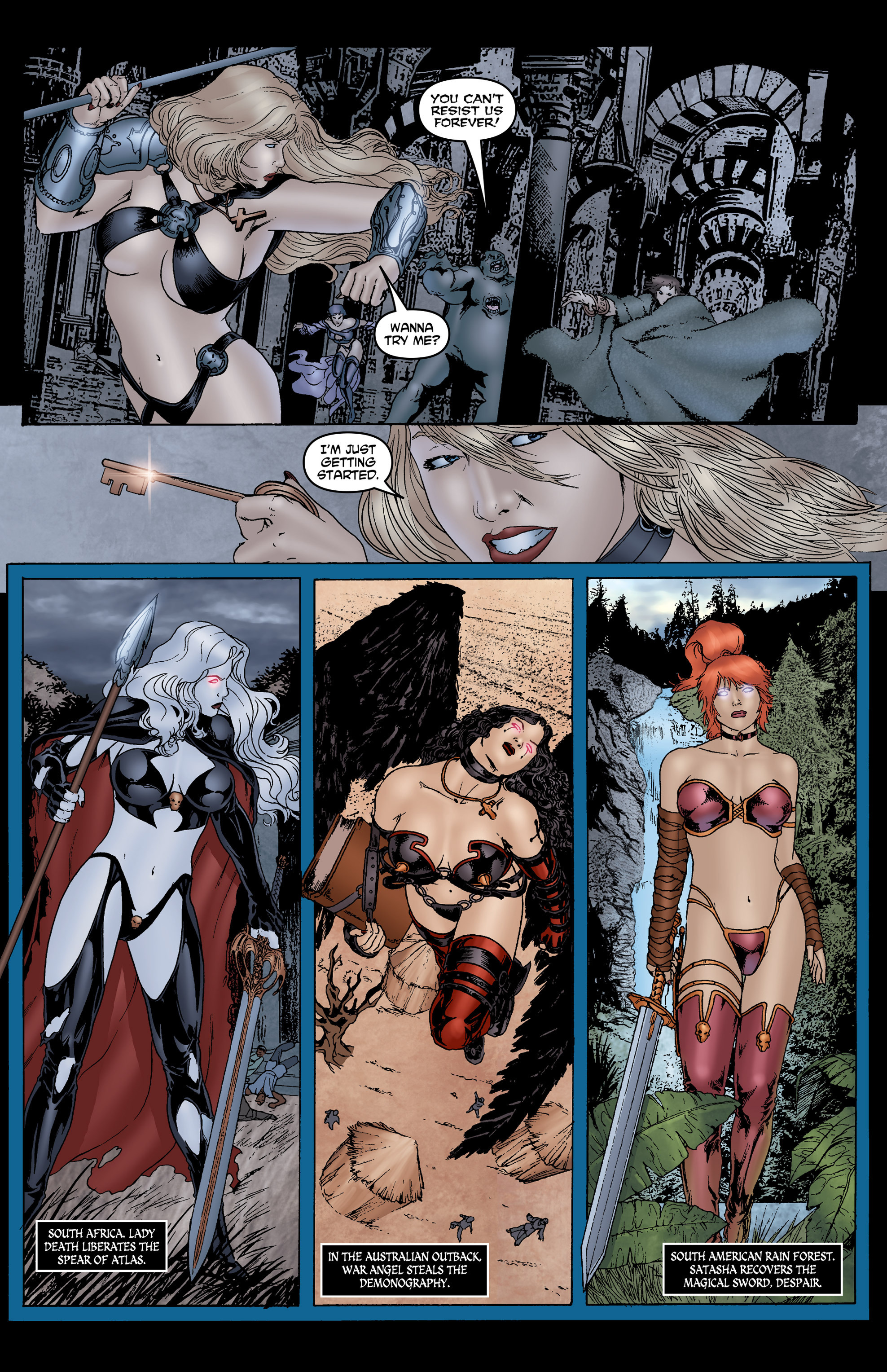 Read online Lady Death Origins comic -  Issue #19 - 13