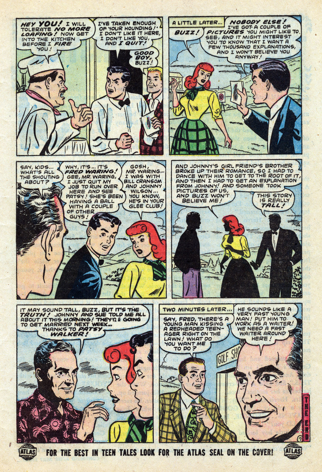 Read online Patsy and her Pals comic -  Issue #9 - 9