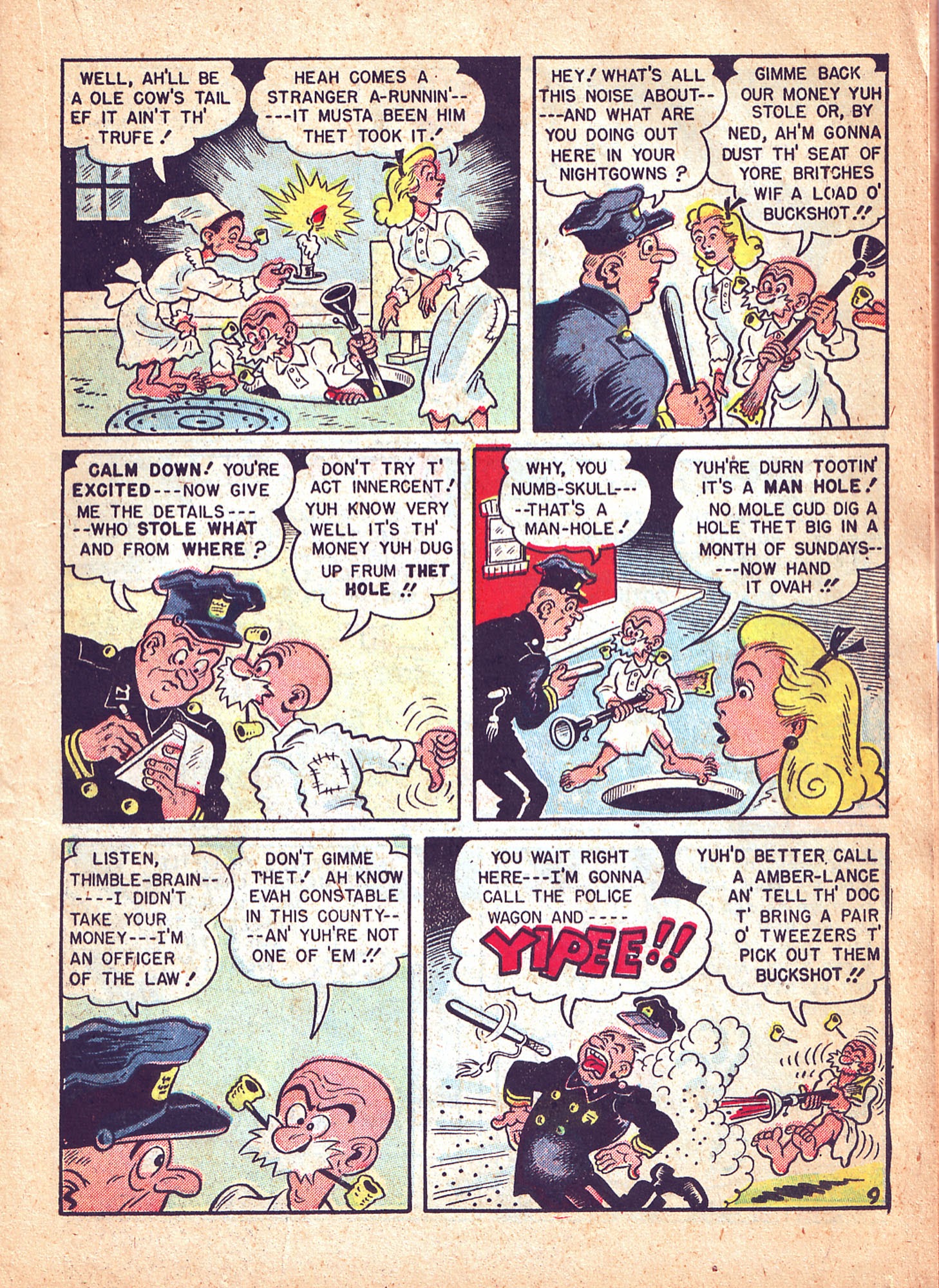 Read online Babe (1948) comic -  Issue #4 - 25