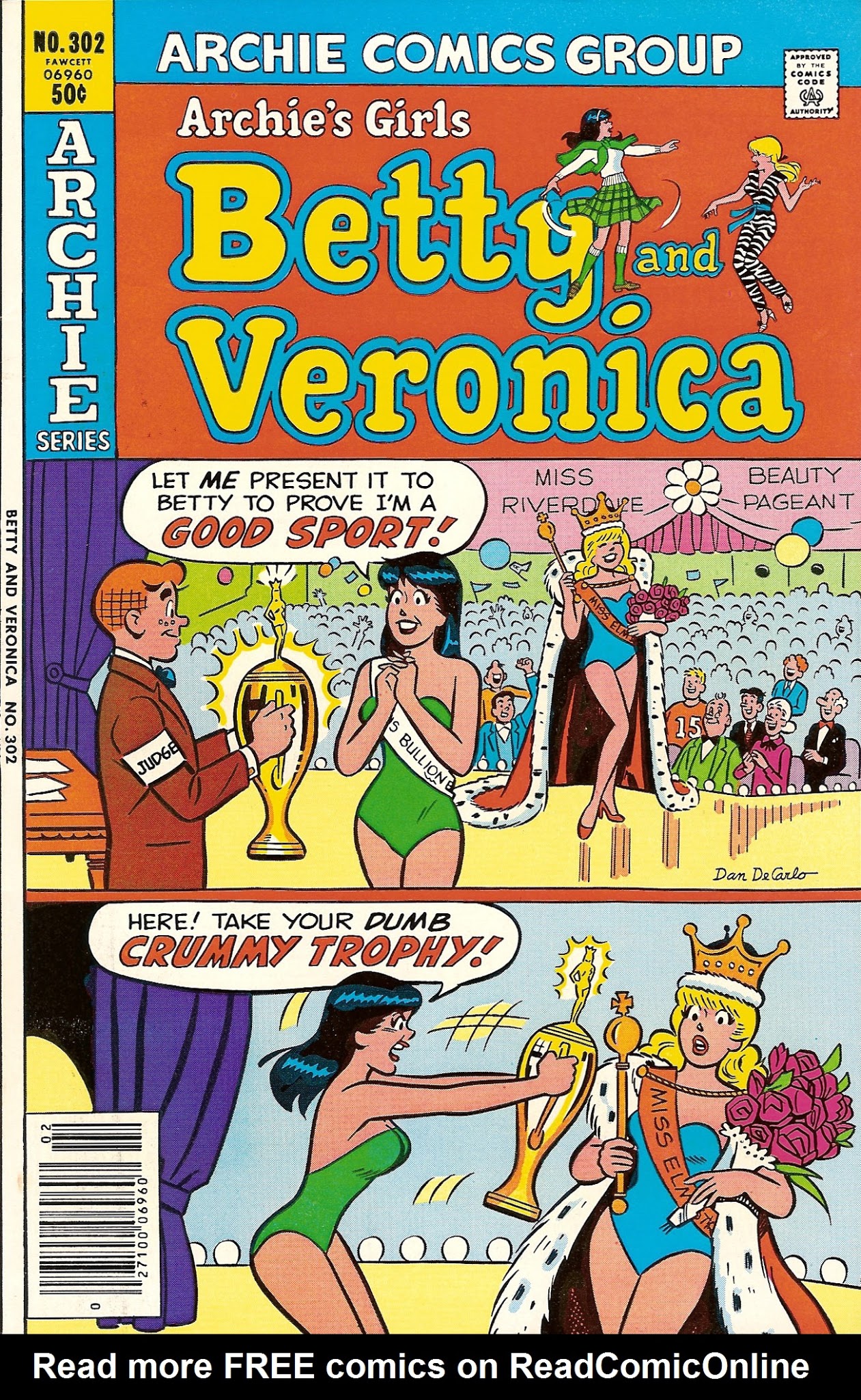 Read online Archie's Girls Betty and Veronica comic -  Issue #302 - 1