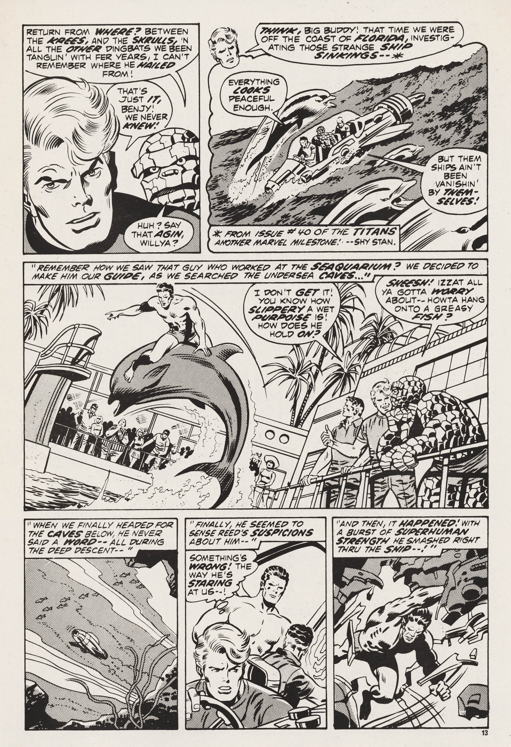 Read online Captain Britain (1976) comic -  Issue #32 - 13