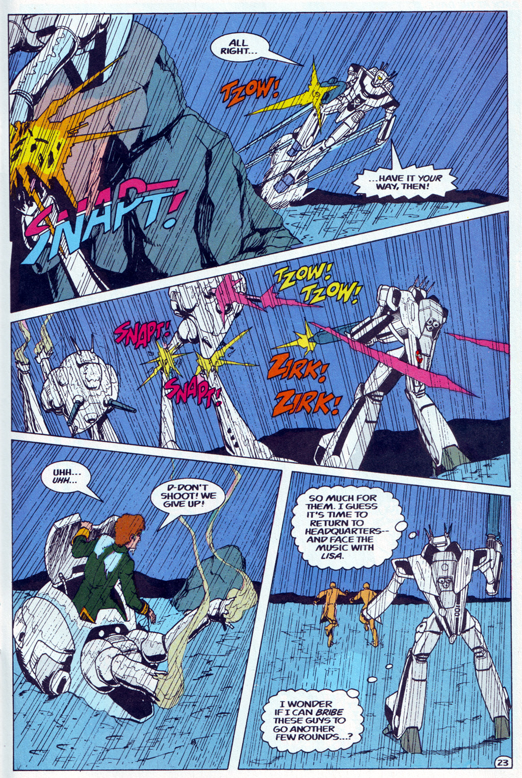 Read online Robotech The Macross Saga comic -  Issue #28 - 25