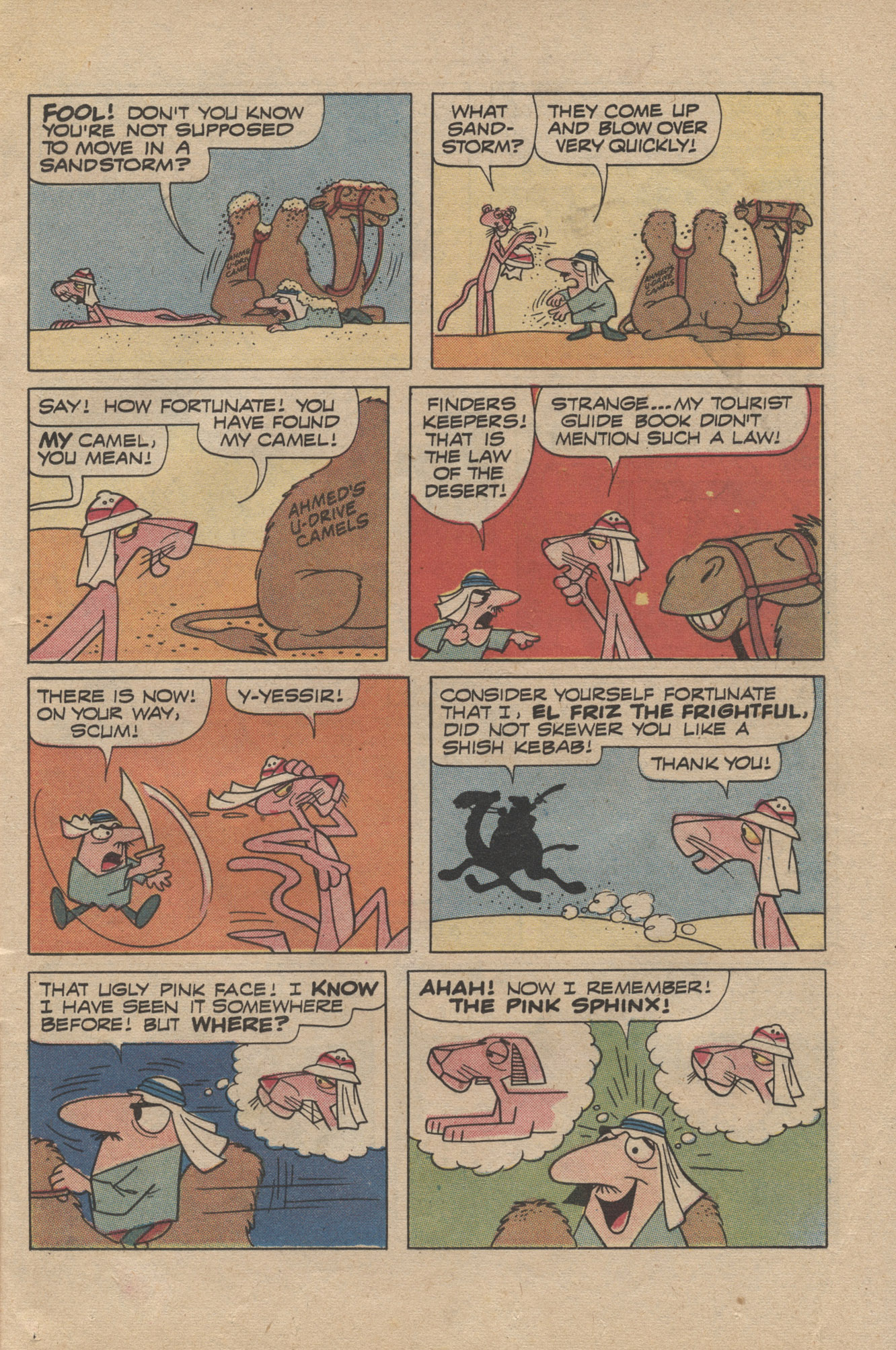 Read online The Pink Panther (1971) comic -  Issue #4 - 11