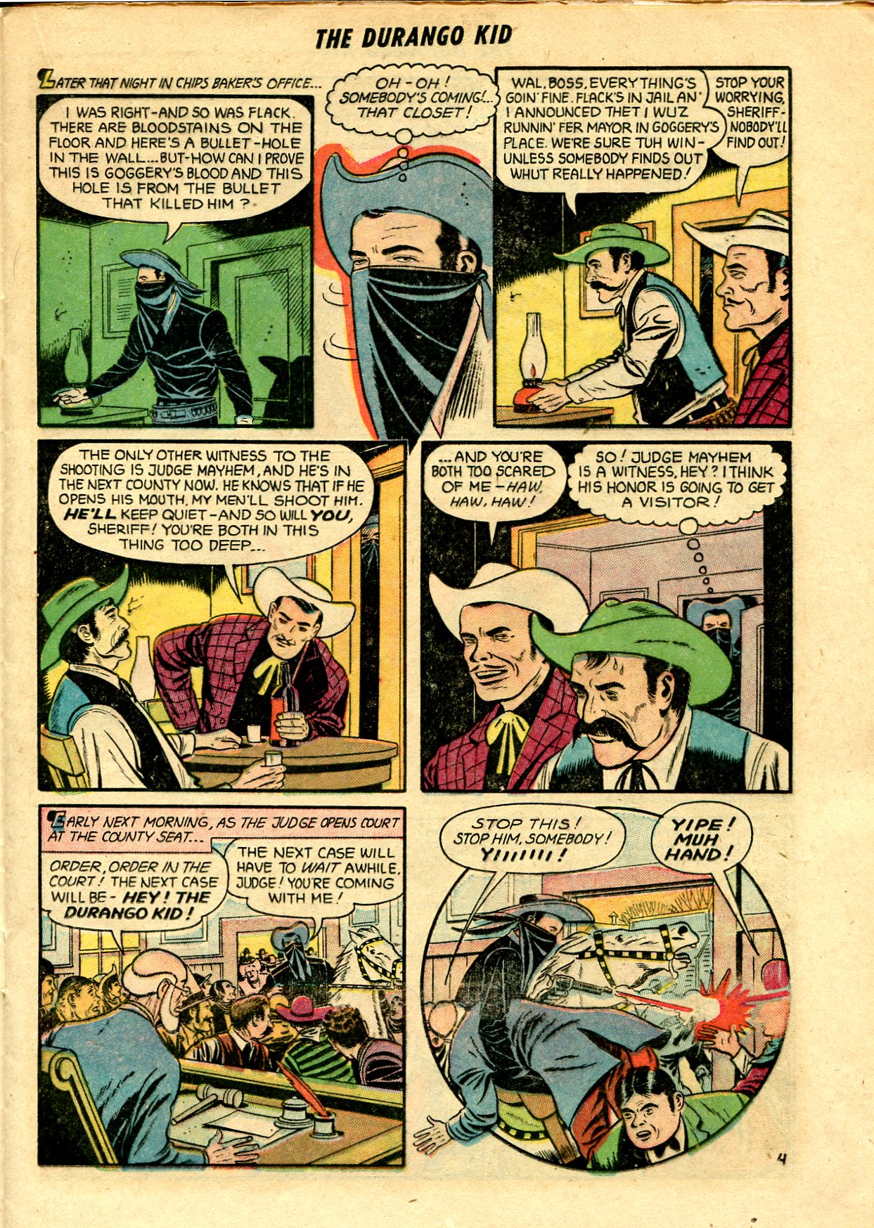 Read online Charles Starrett as The Durango Kid comic -  Issue #23 - 15
