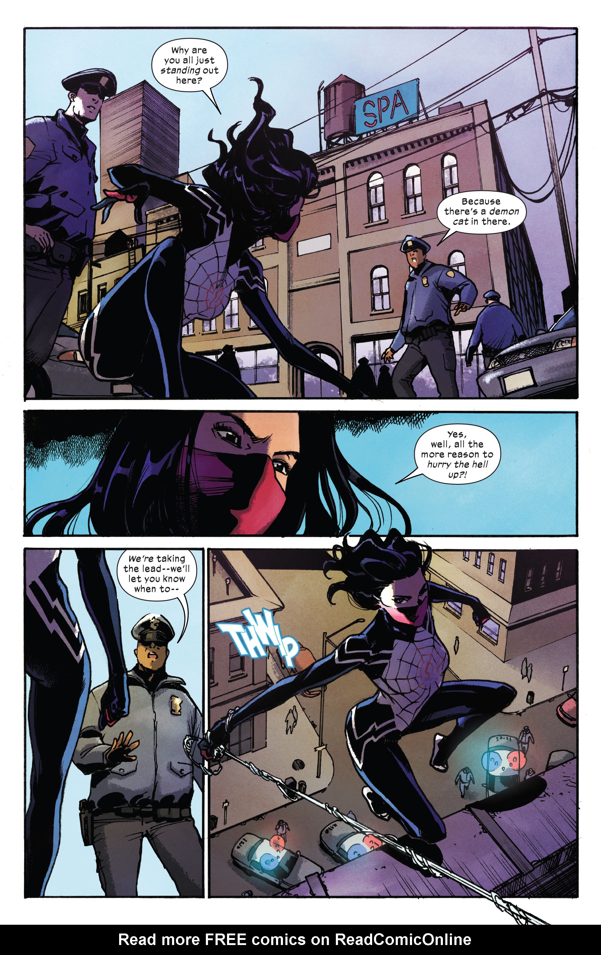 Read online Silk (2021) comic -  Issue #3 - 5