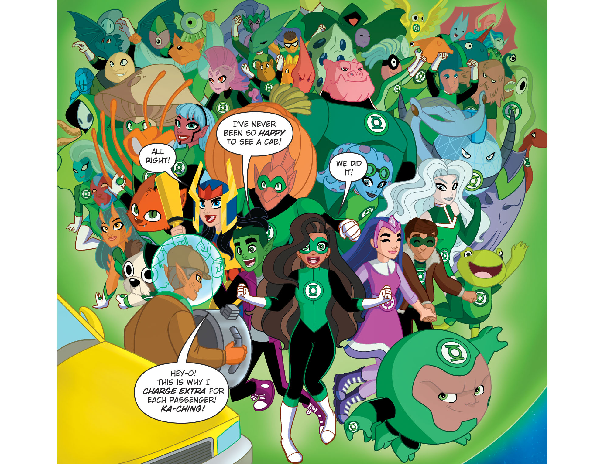 Read online DC Super Hero Girls: Spaced Out comic -  Issue #9 - 14