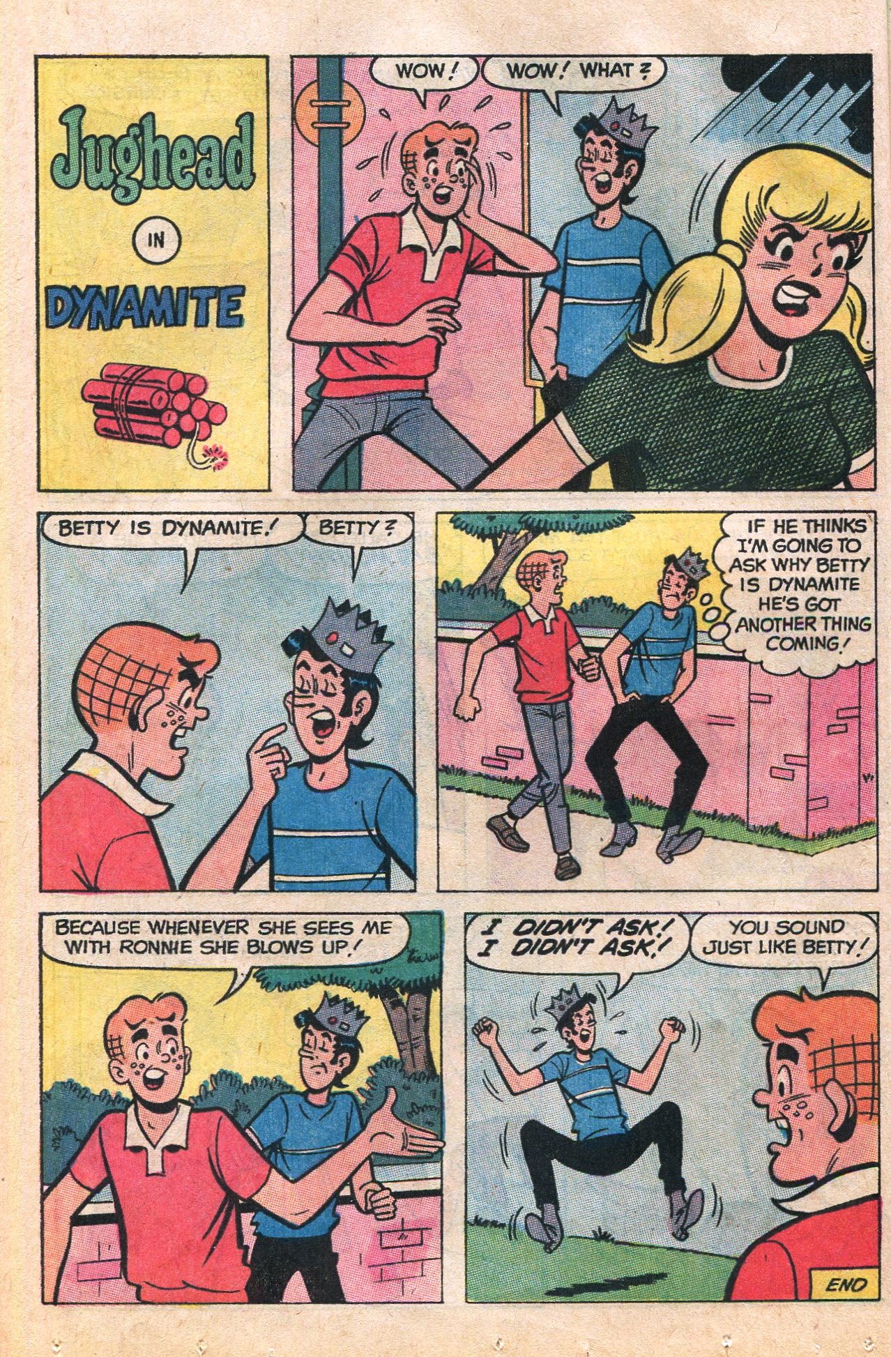 Read online Jughead's Jokes comic -  Issue #14 - 14