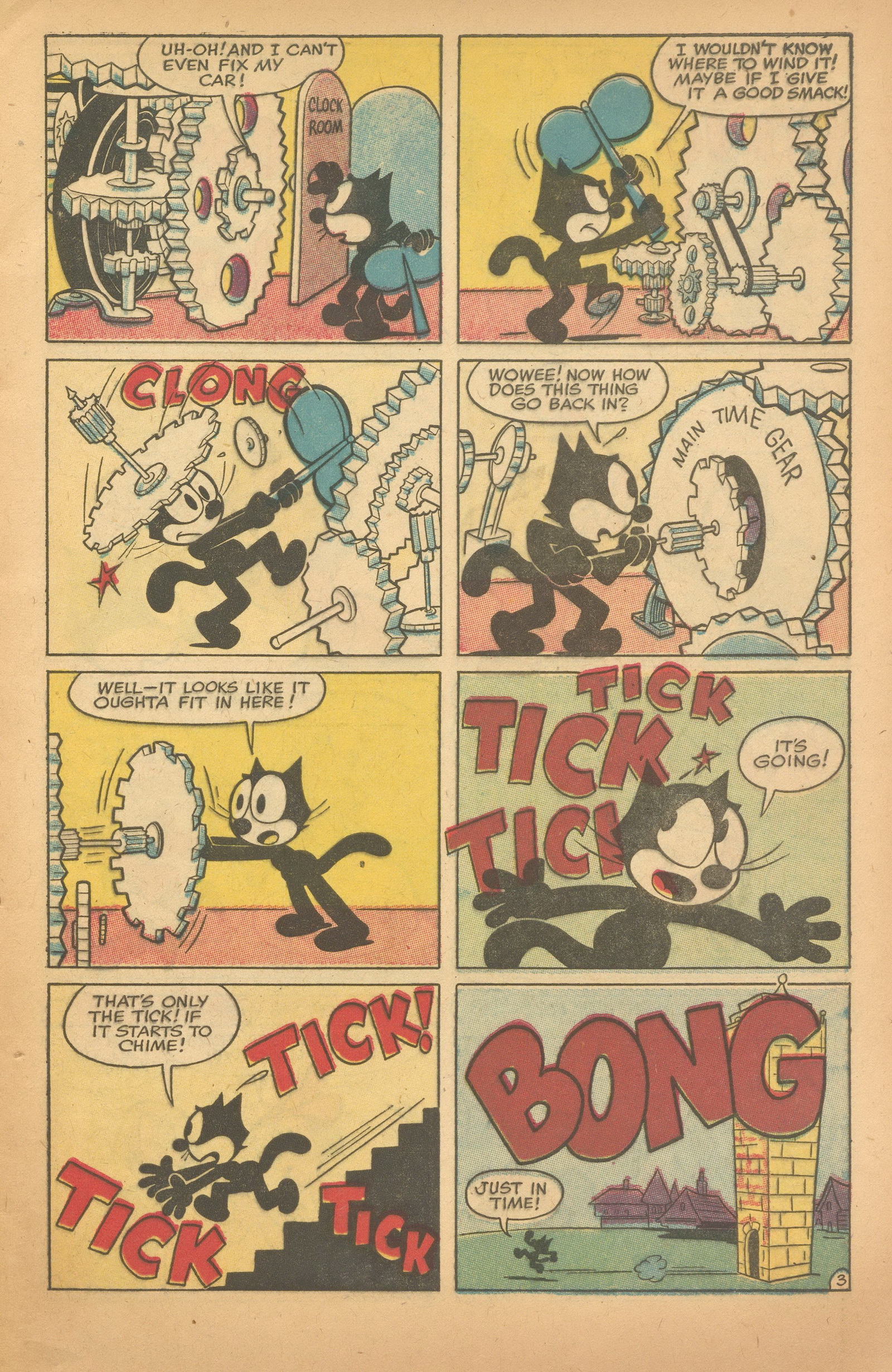 Read online Felix the Cat (1955) comic -  Issue #95 - 7