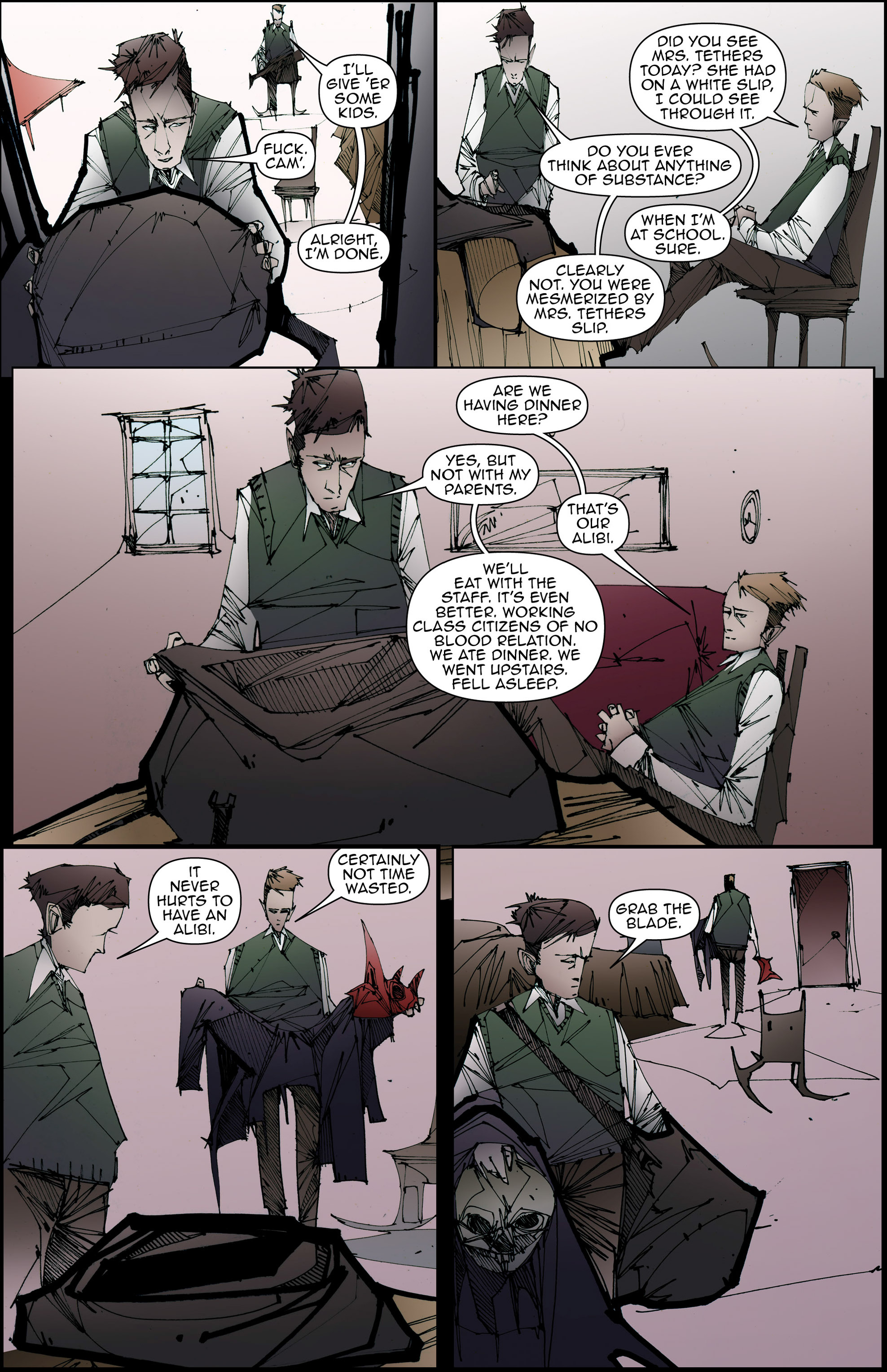 Read online All Hallow's Eve comic -  Issue #4 - 5