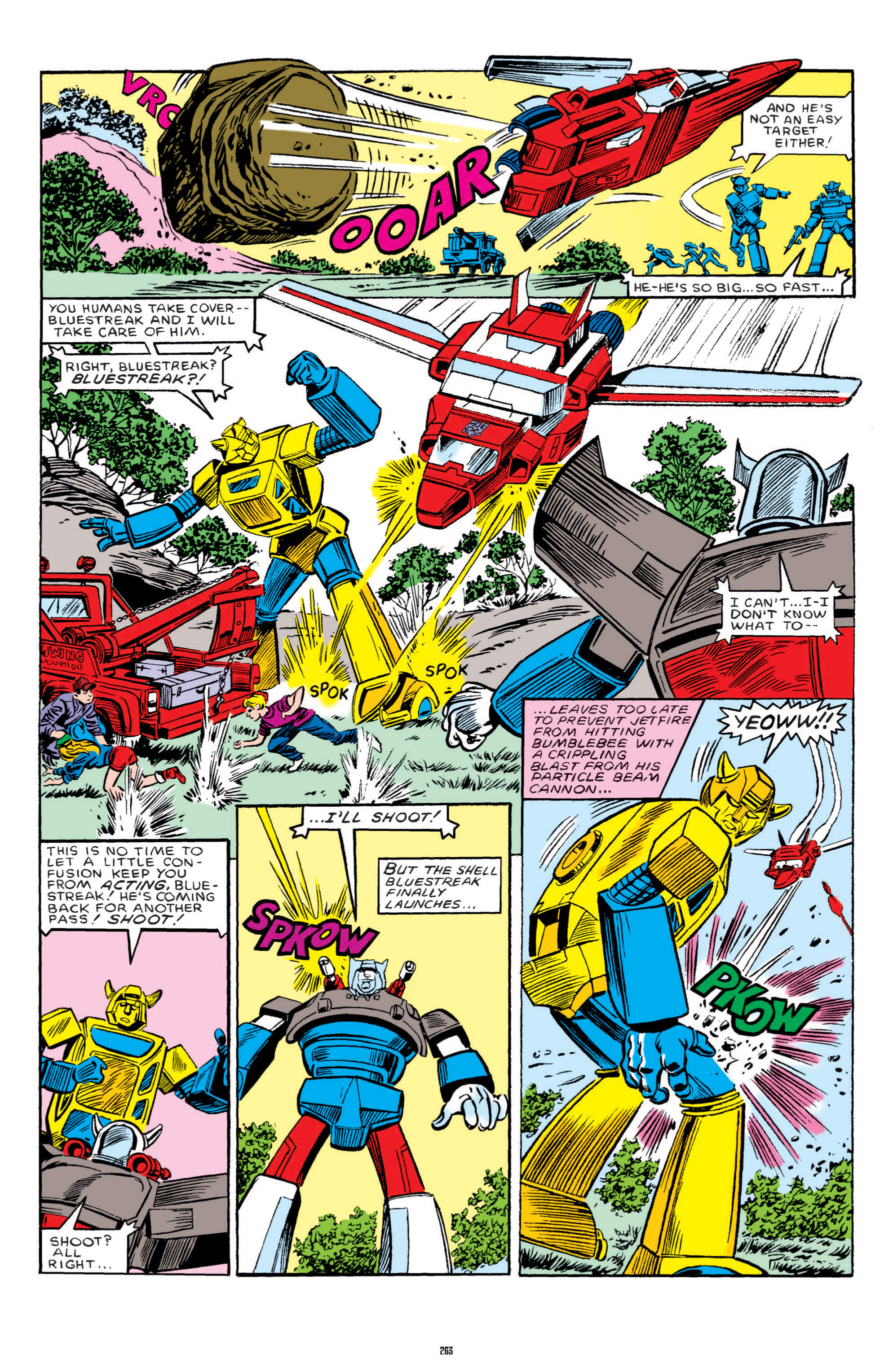 Read online The Transformers Classics comic -  Issue # TPB 1 - 264