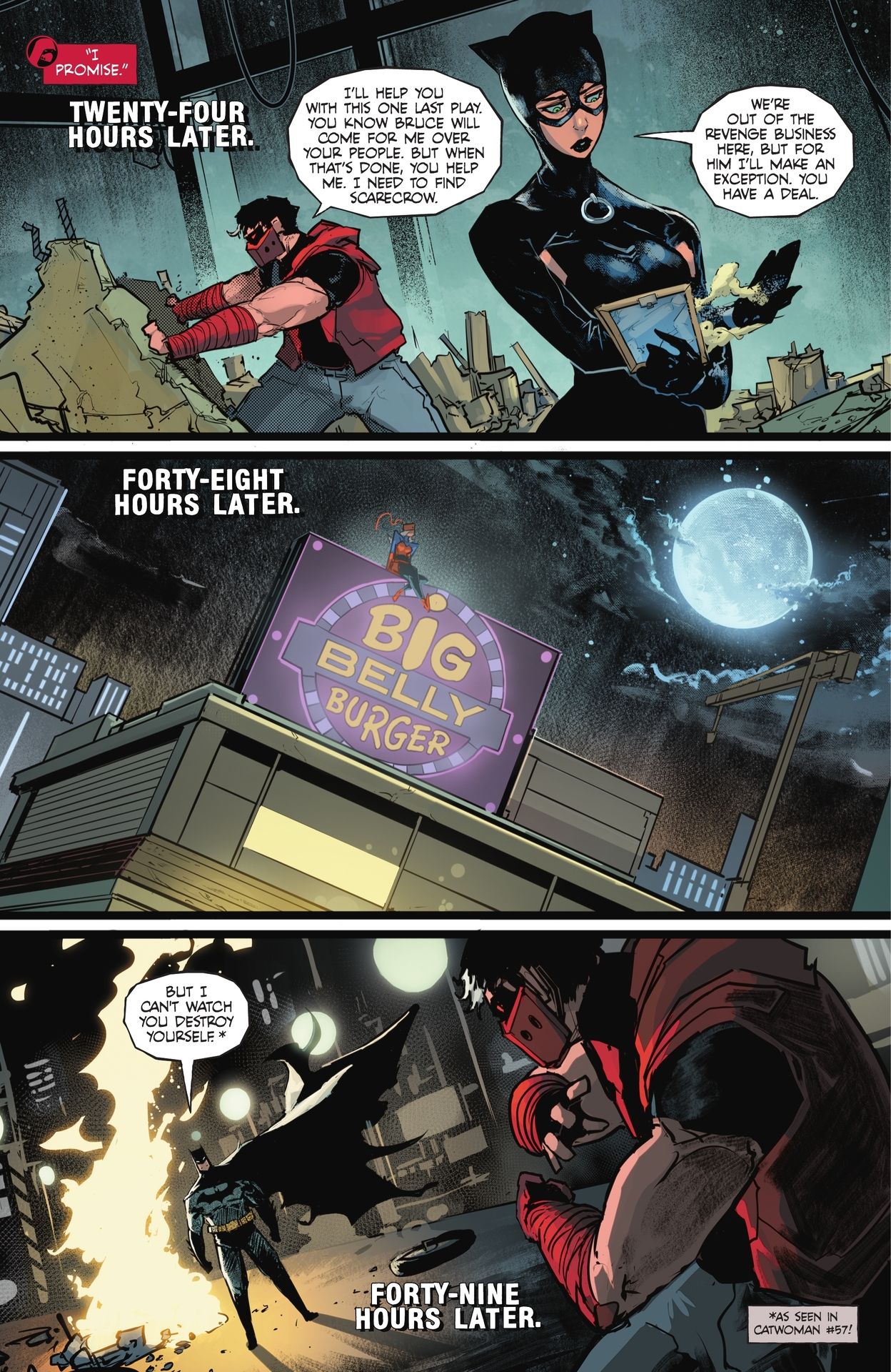 Read online Batman/Catwoman: The Gotham War: Red Hood comic -  Issue #2 - 13