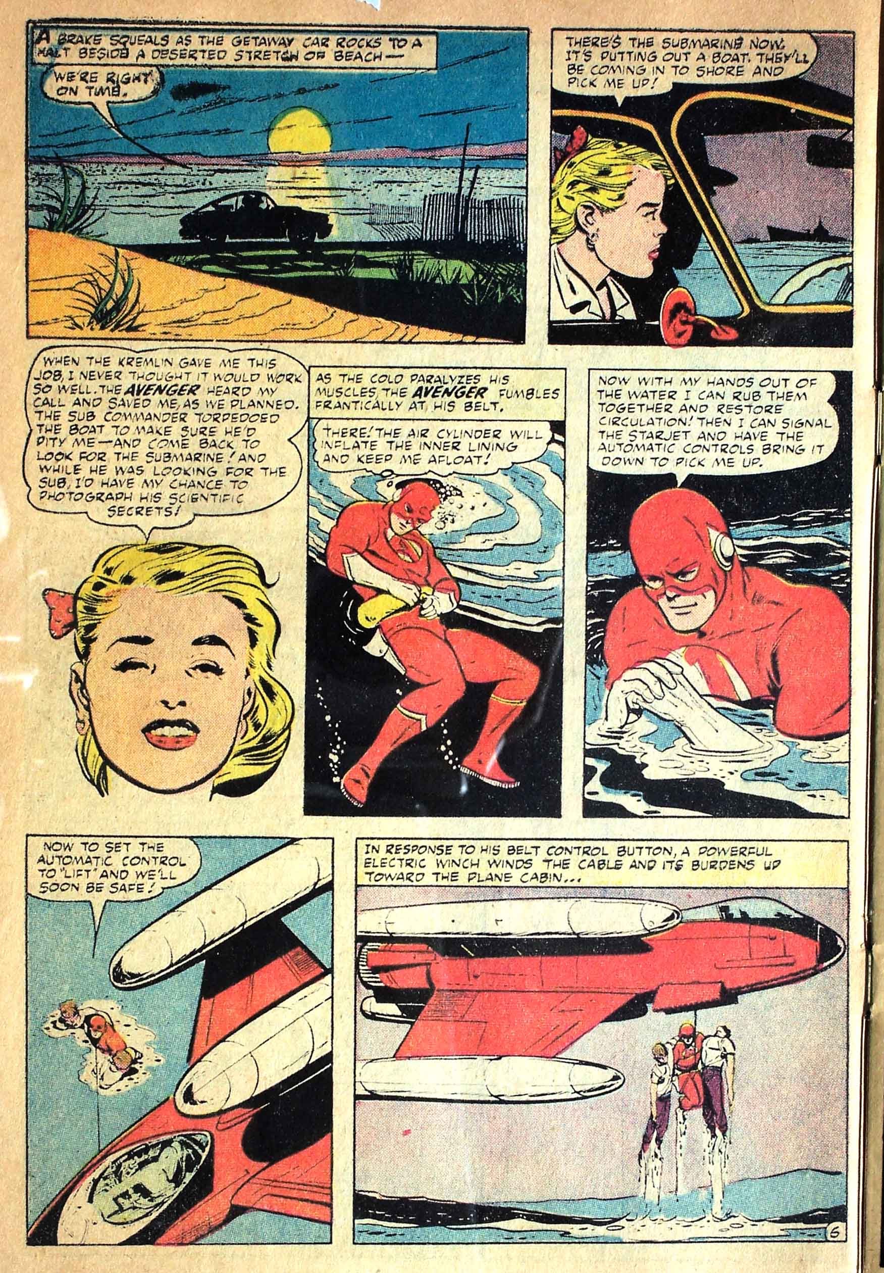 Read online The Avenger comic -  Issue #4 - 7