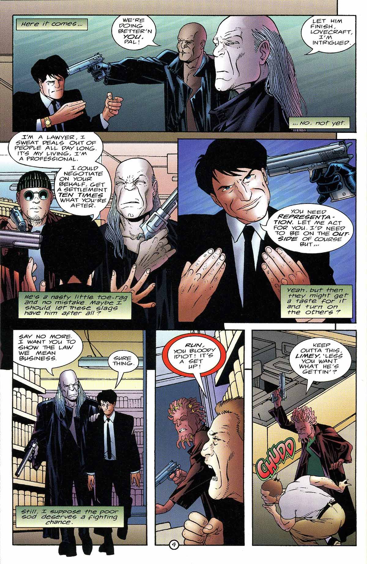 Read online Codename: Firearm comic -  Issue #3 - 35