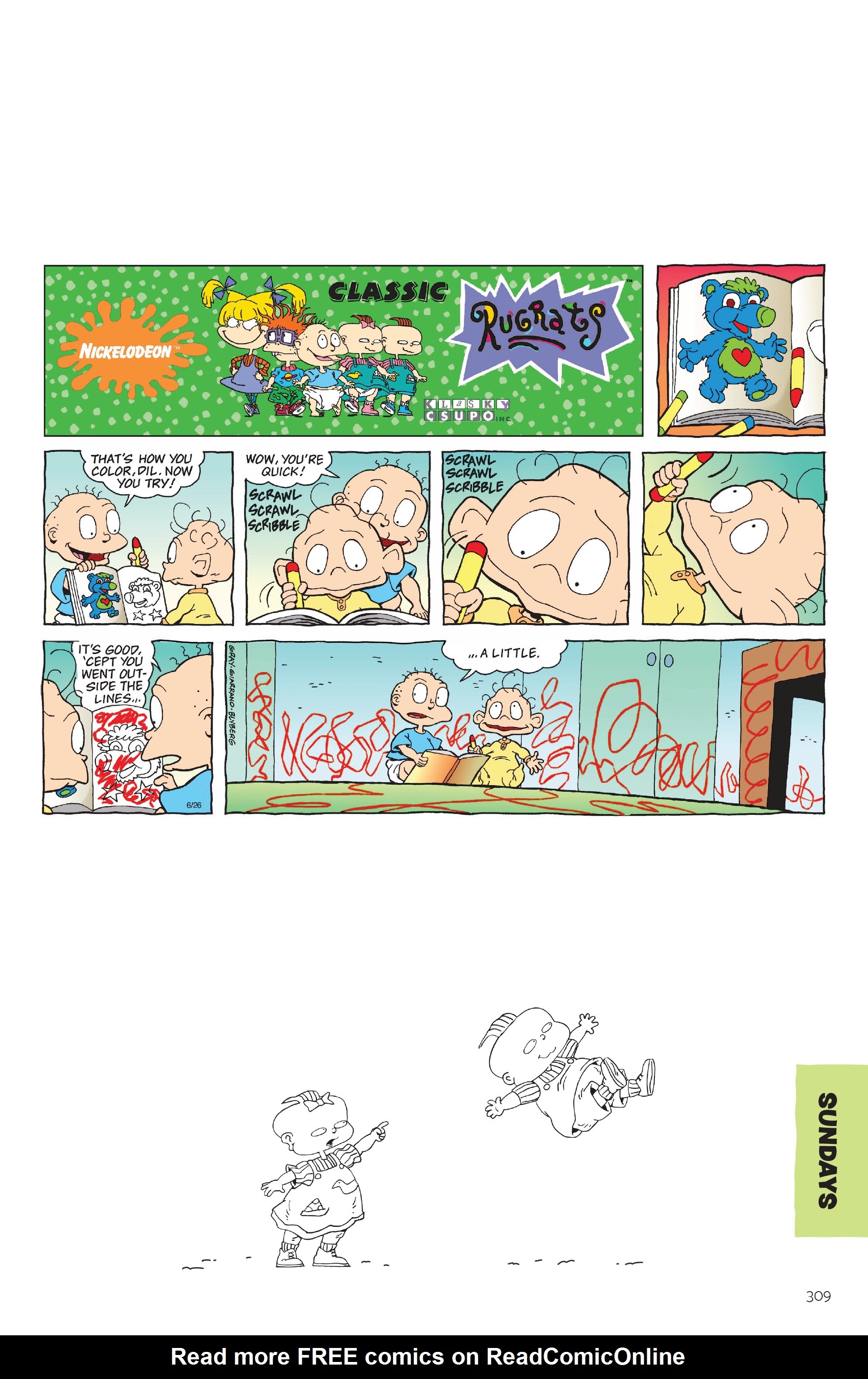 Read online Rugrats: The Newspaper Strips comic -  Issue # TPB (Part 4) - 8