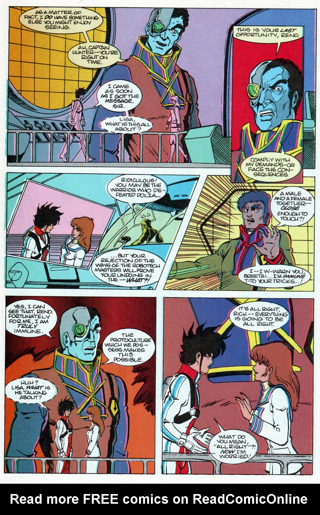 Read online Robotech The Macross Saga comic -  Issue #30 - 17