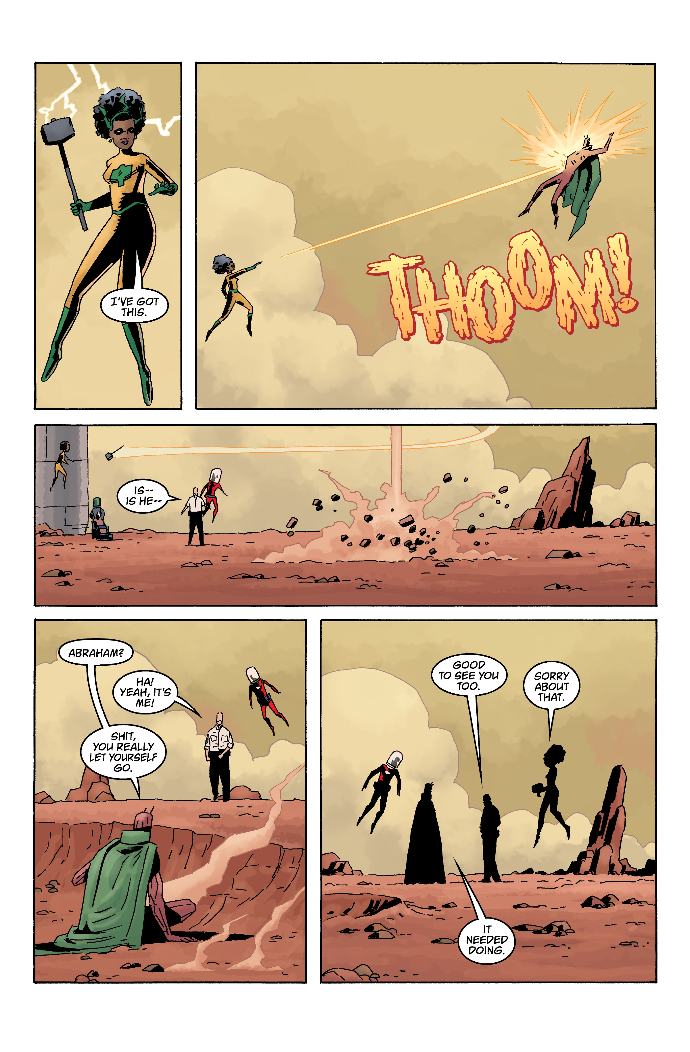 Read online Black Hammer Library Edition comic -  Issue # TPB 2 (Part 3) - 34
