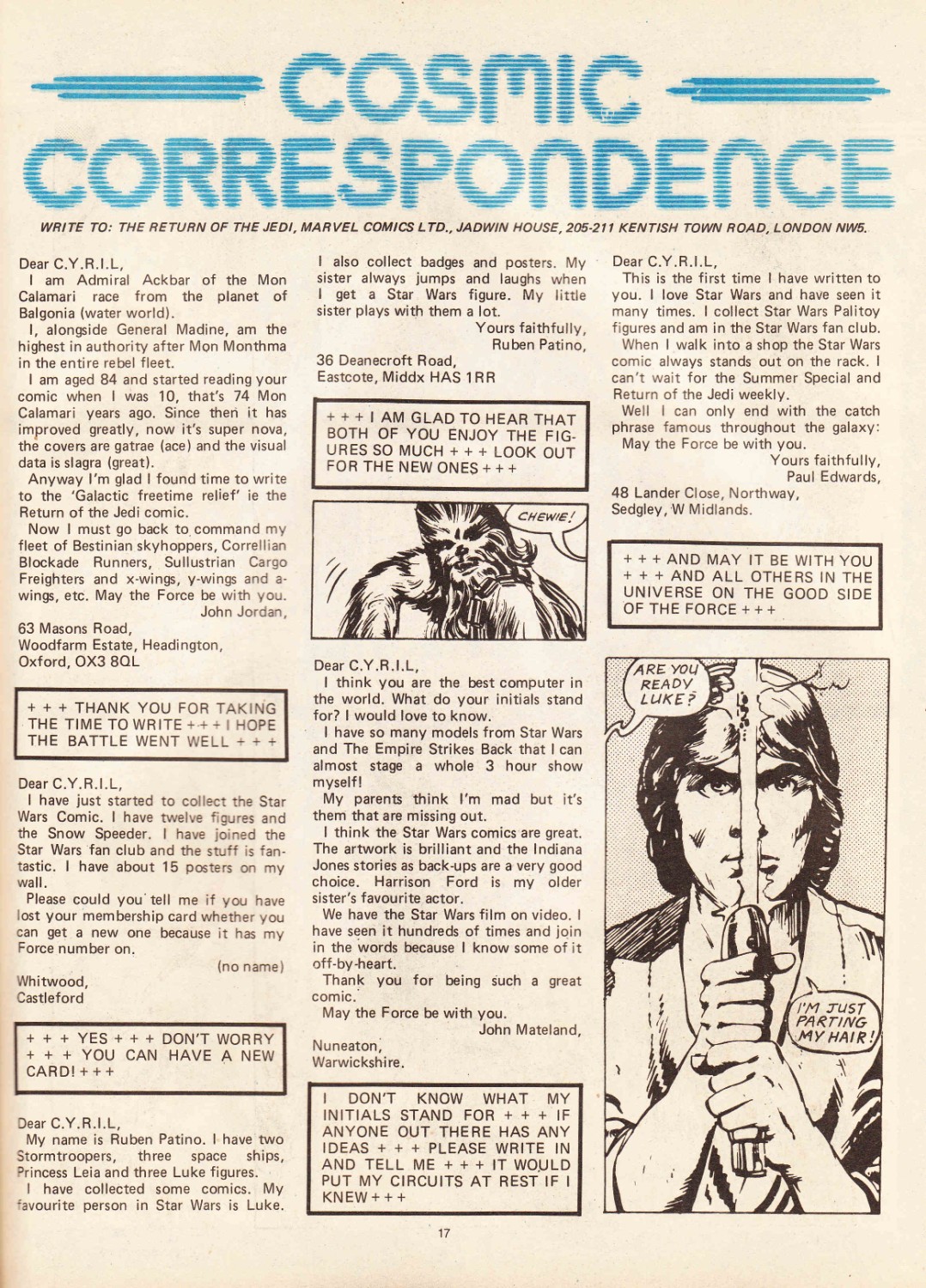 Read online Return of the Jedi comic -  Issue #5 - 17