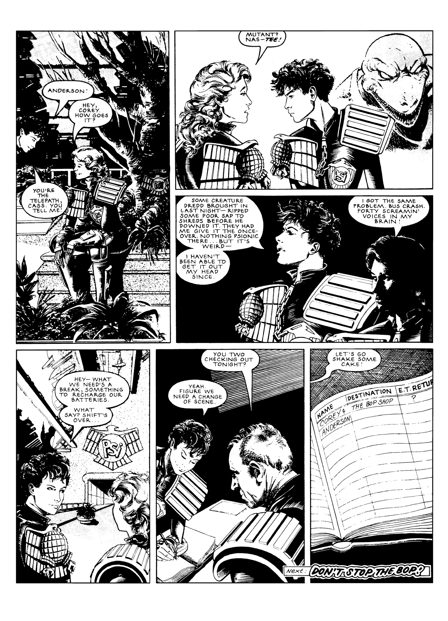 Read online Judge Anderson: The Psi Files comic -  Issue # TPB 1 - 216