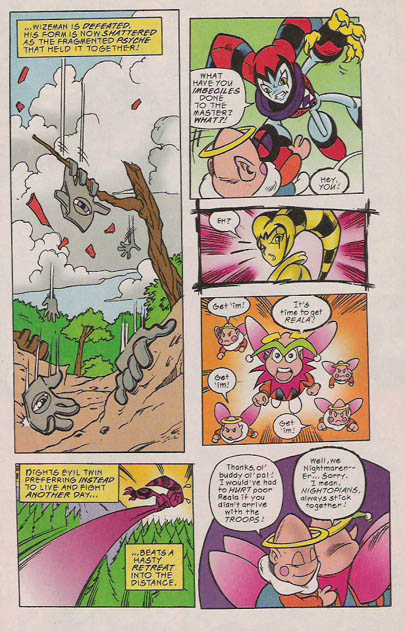 Read online NiGHTS into Dreams... comic -  Issue #3 - 16