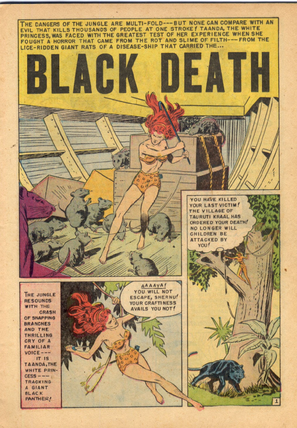 Read online Taanda White Princess of the Jungle comic -  Issue #3 - 11