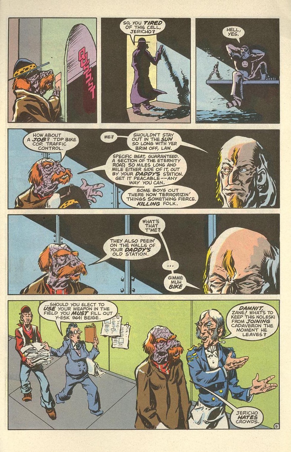 Read online Grimjack comic -  Issue #12 - 31