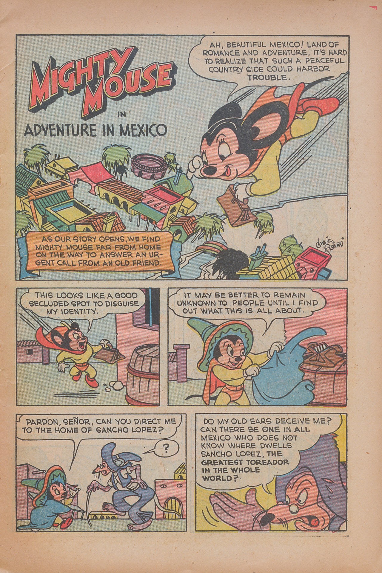 Read online Paul Terry's Mighty Mouse Comics comic -  Issue #5 - 11