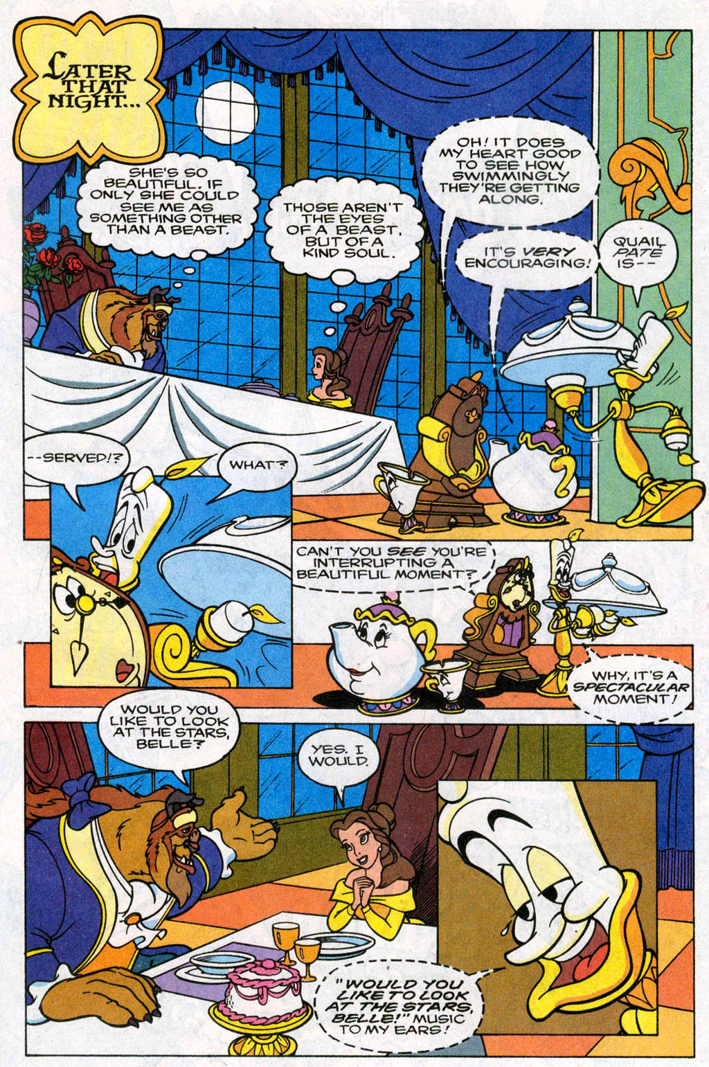Read online Disney's Beauty and the Beast comic -  Issue #4 - 21
