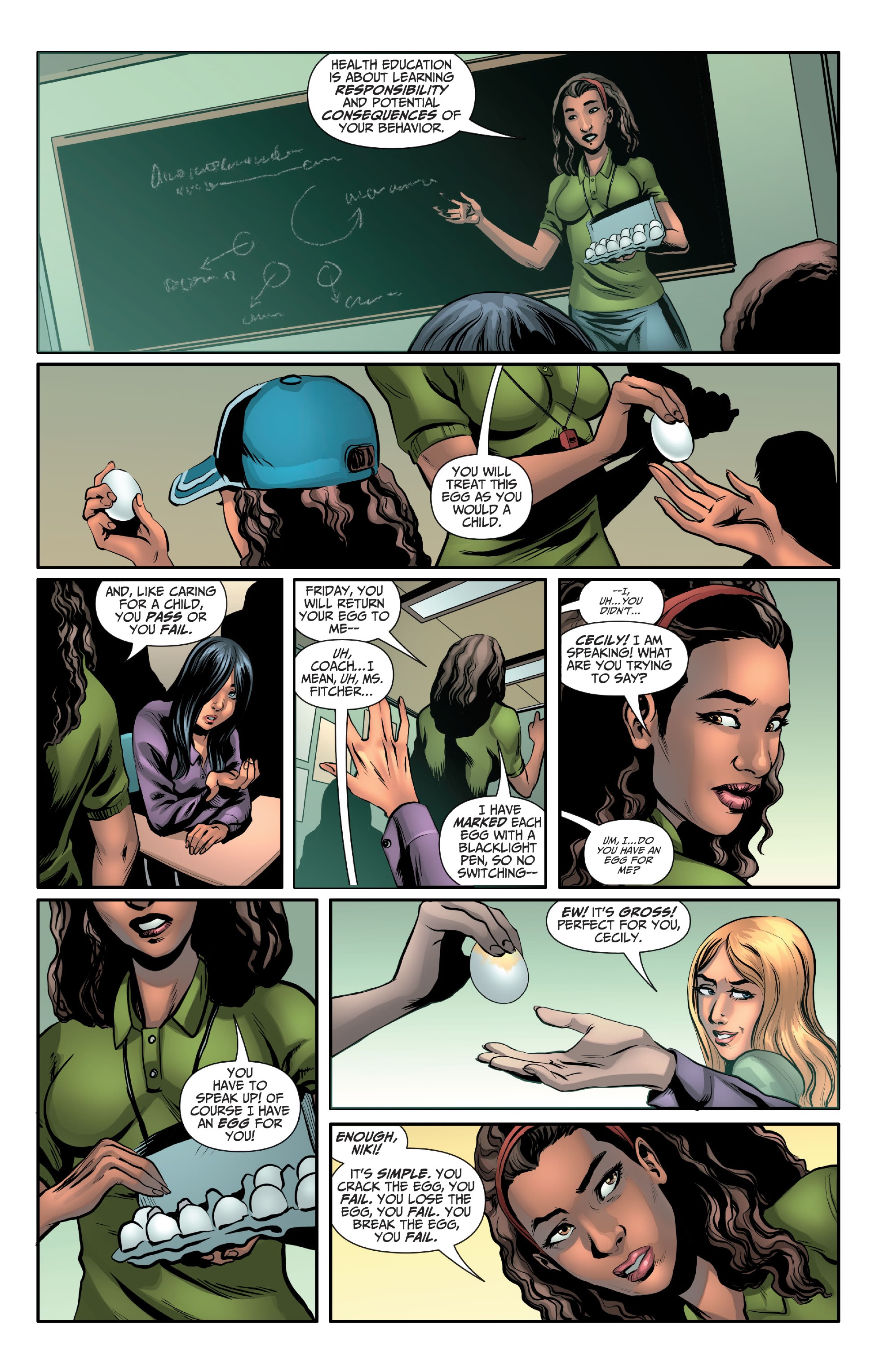 Read online Grimm Tales of Terror Quarterly: Back to School comic -  Issue # Full - 22