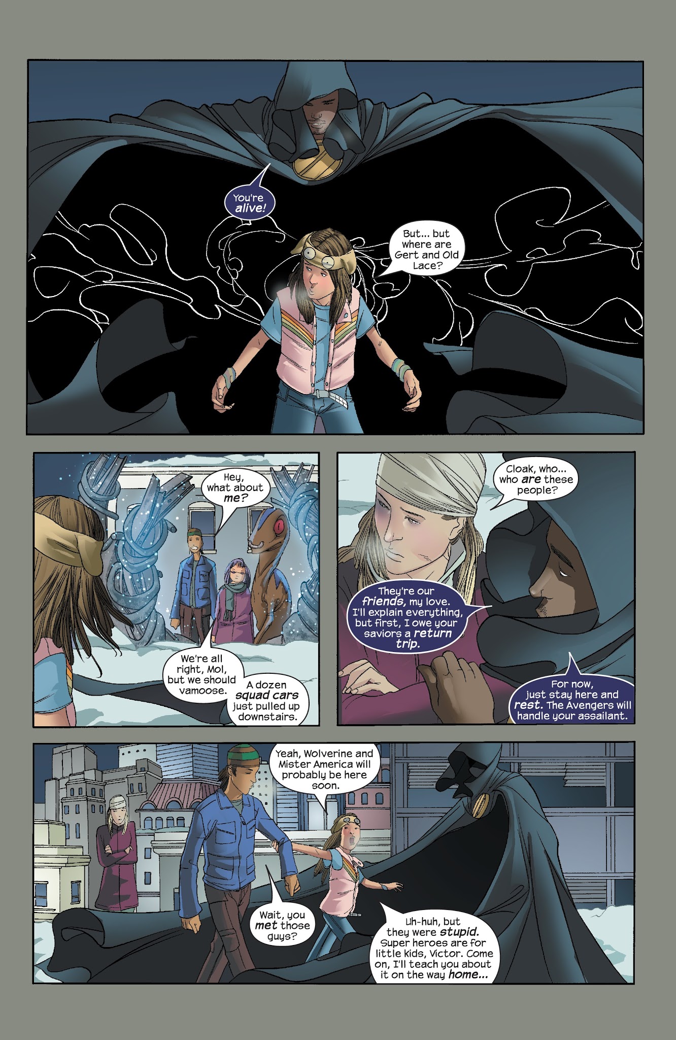 Read online Cloak and Dagger: Runaways and Reversals comic -  Issue # TPB - 170