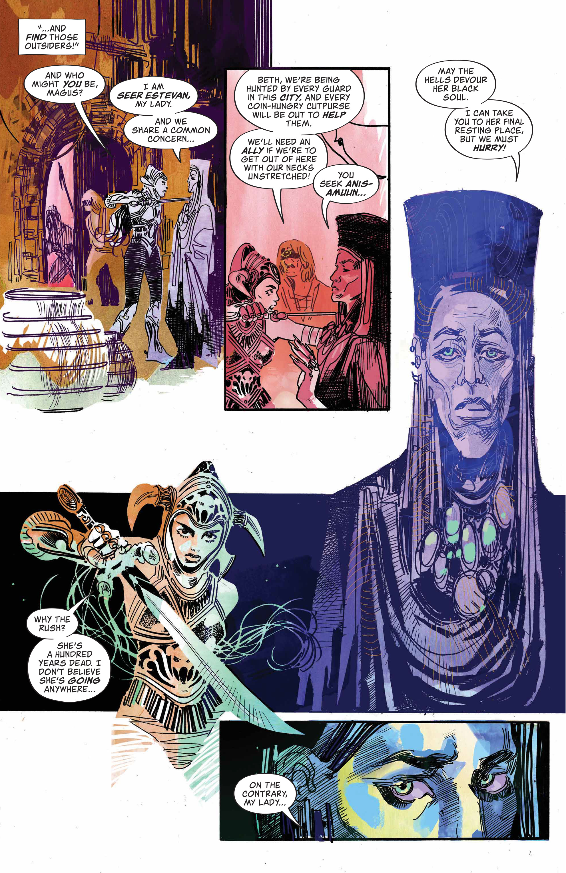 Read online Black Beth: Vengeance be thy name comic -  Issue # TPB - 51