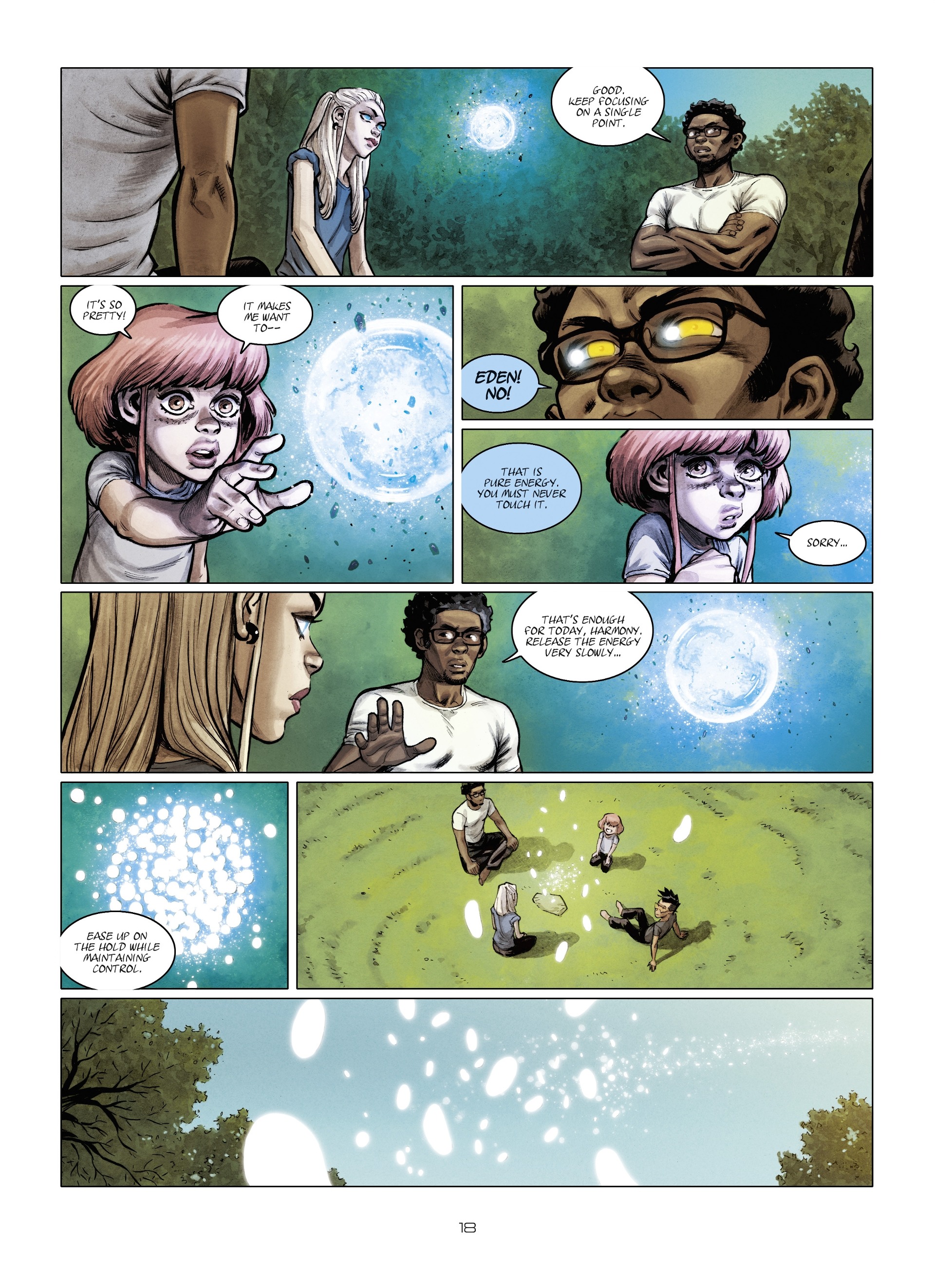Read online Harmony comic -  Issue #4 - 18