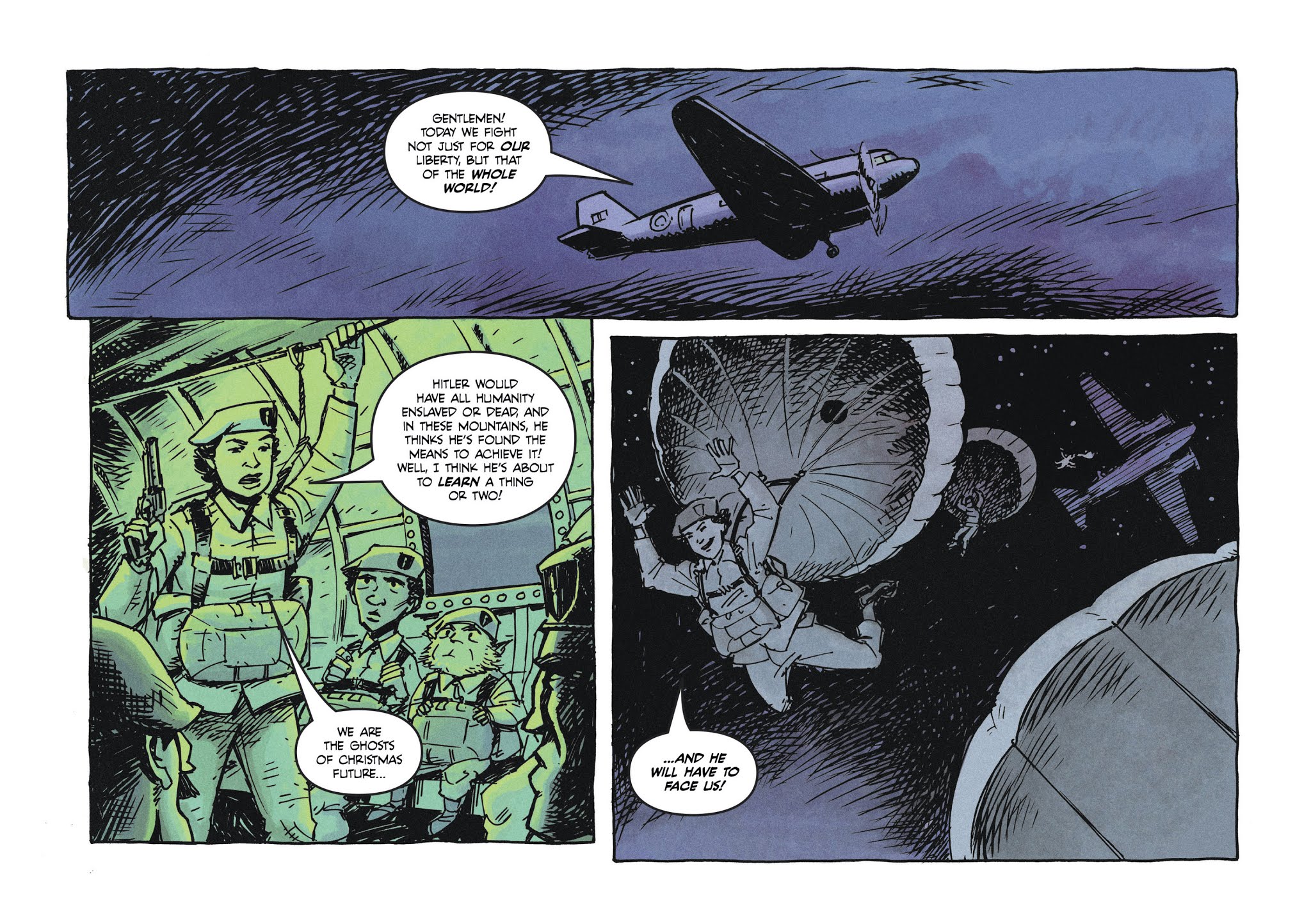 Read online Santa Claus vs. The Nazis comic -  Issue # TPB - 53