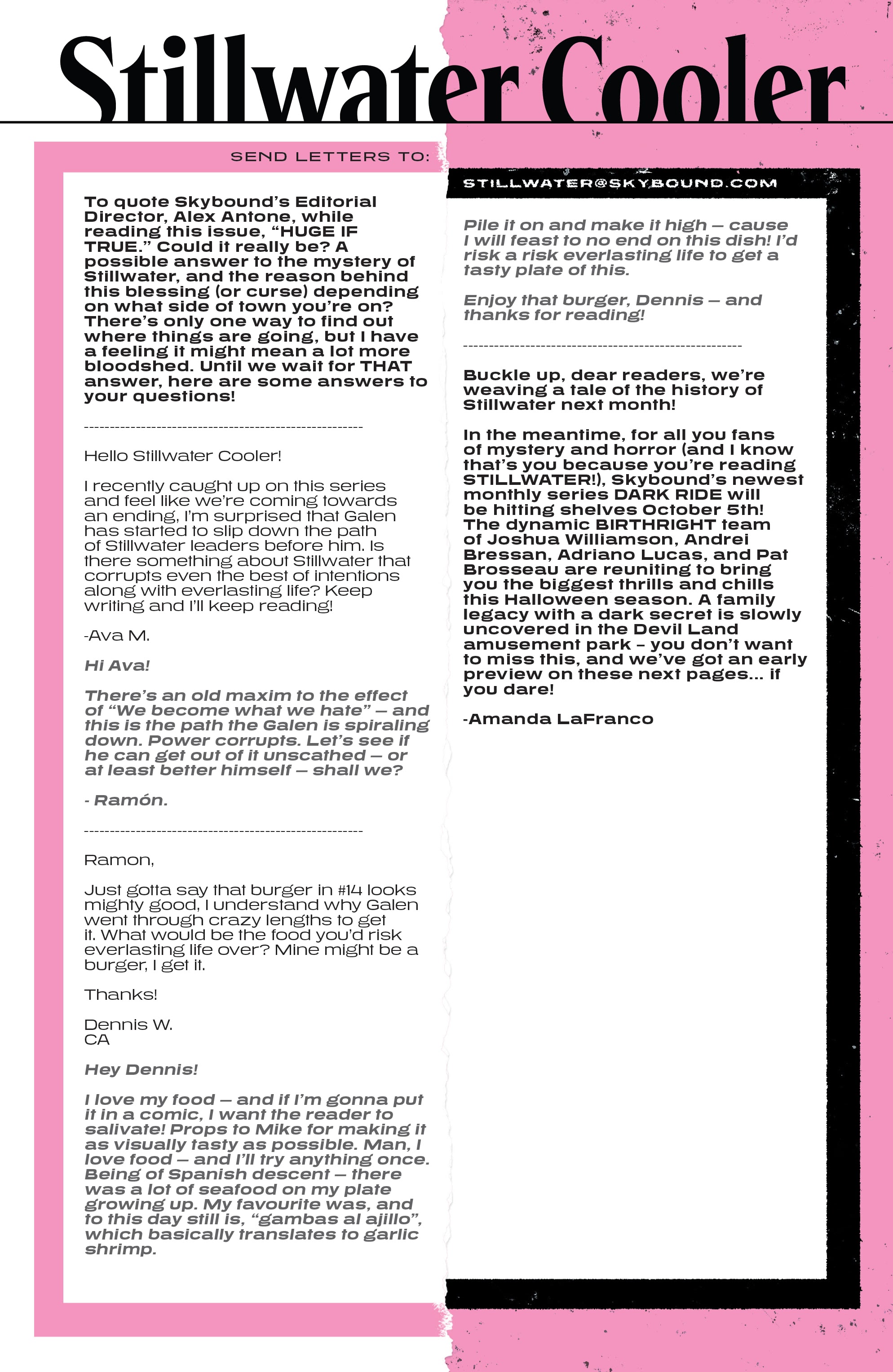 Read online Stillwater by Zdarsky & Pérez comic -  Issue #15 - 23