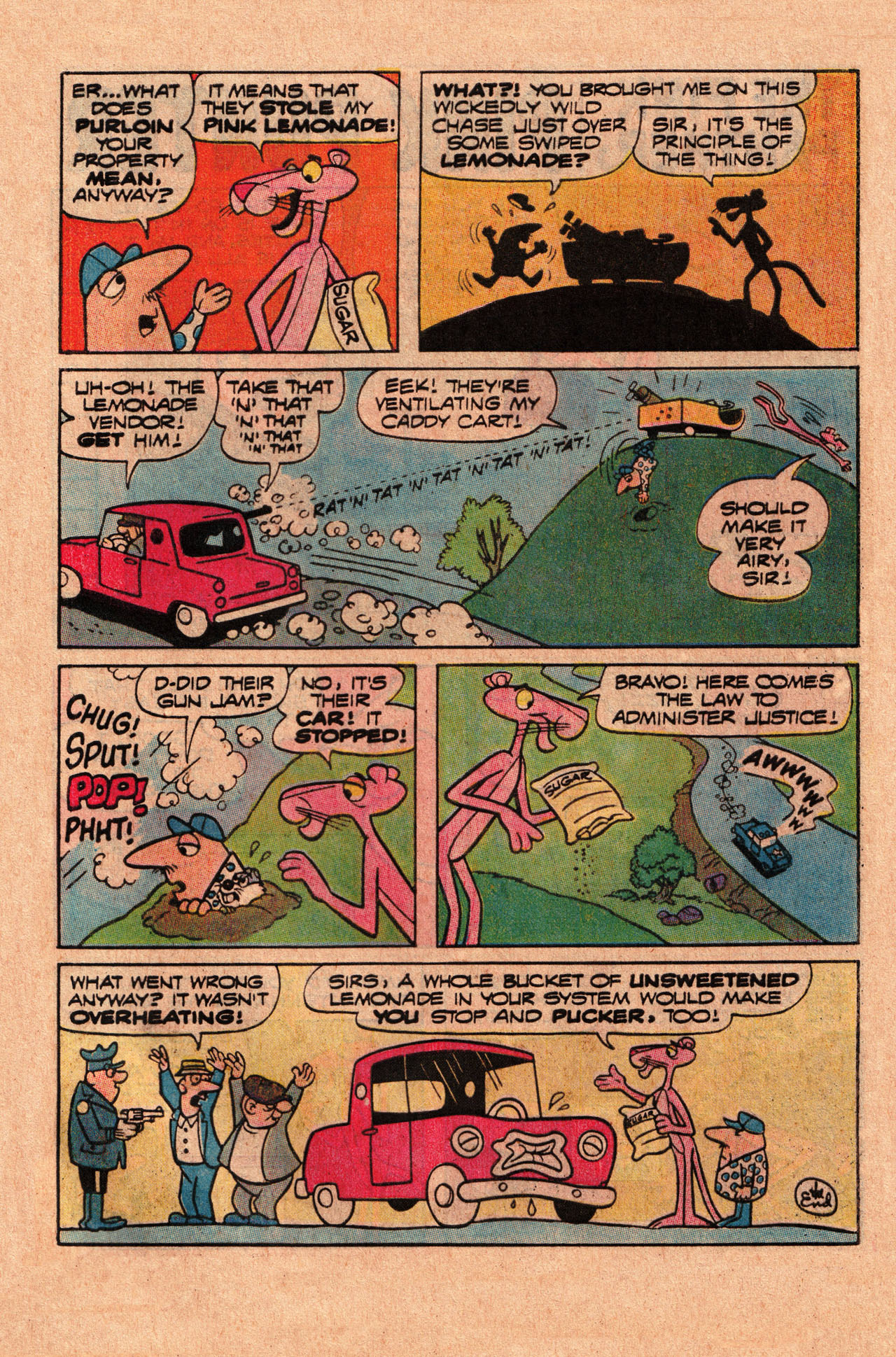 Read online The Pink Panther (1971) comic -  Issue #83 - 29