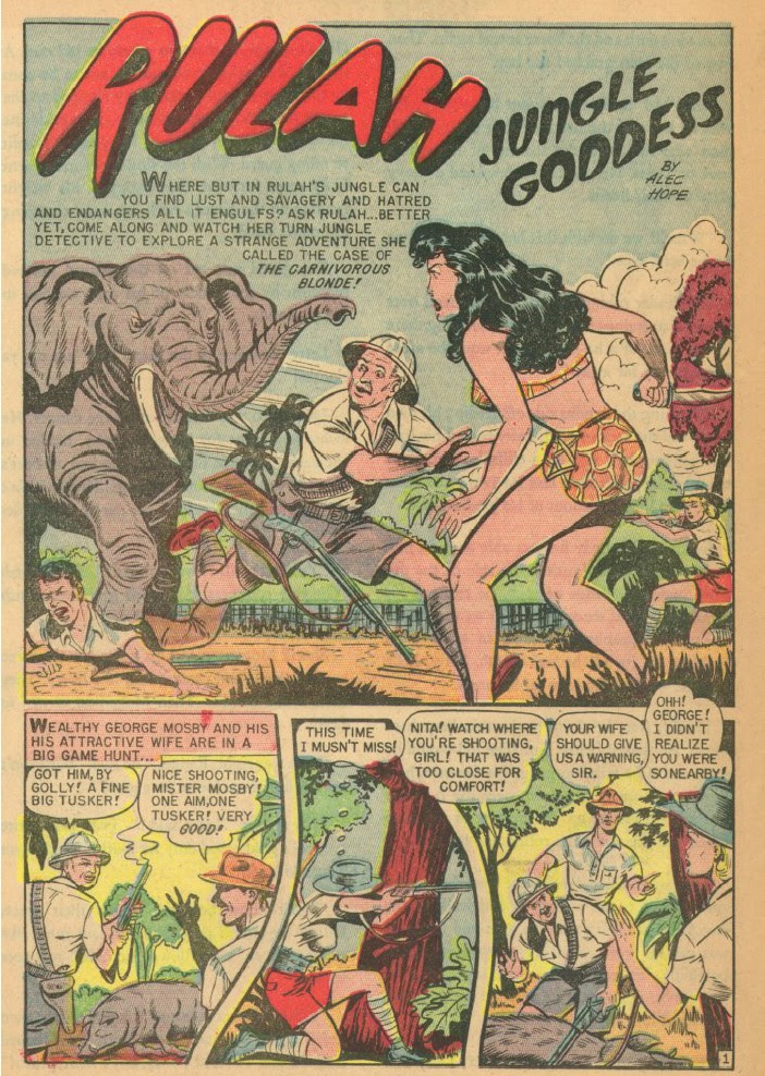 Read online Rulah - Jungle Goddess comic -  Issue #20 - 25