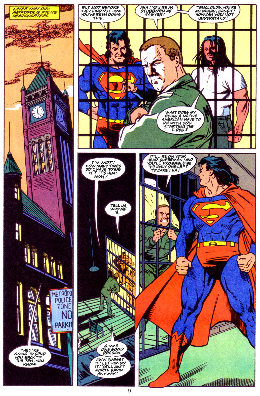 Read online Metropolis S.C.U. comic -  Issue #3 - 9