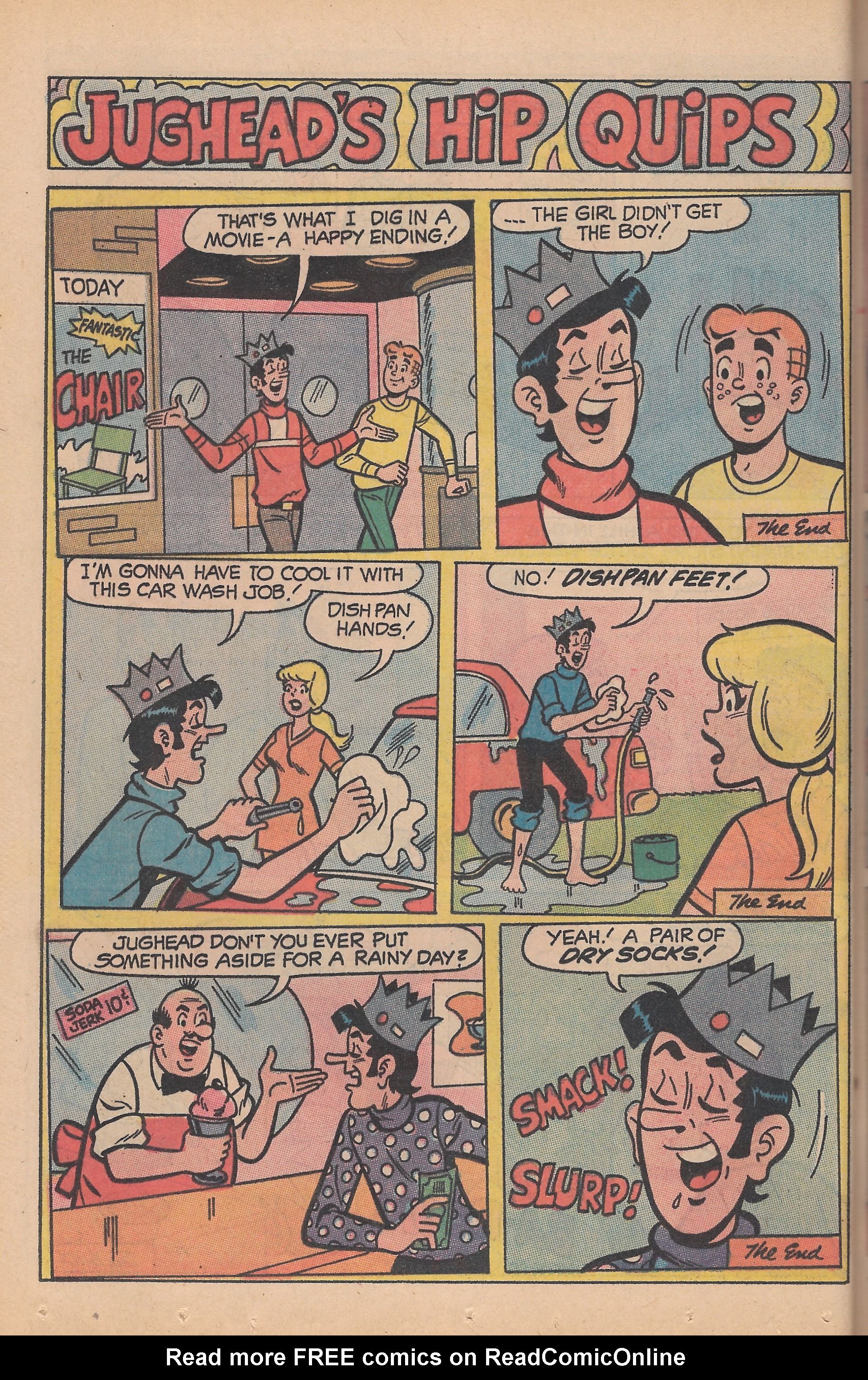 Read online Jughead's Jokes comic -  Issue #18 - 44