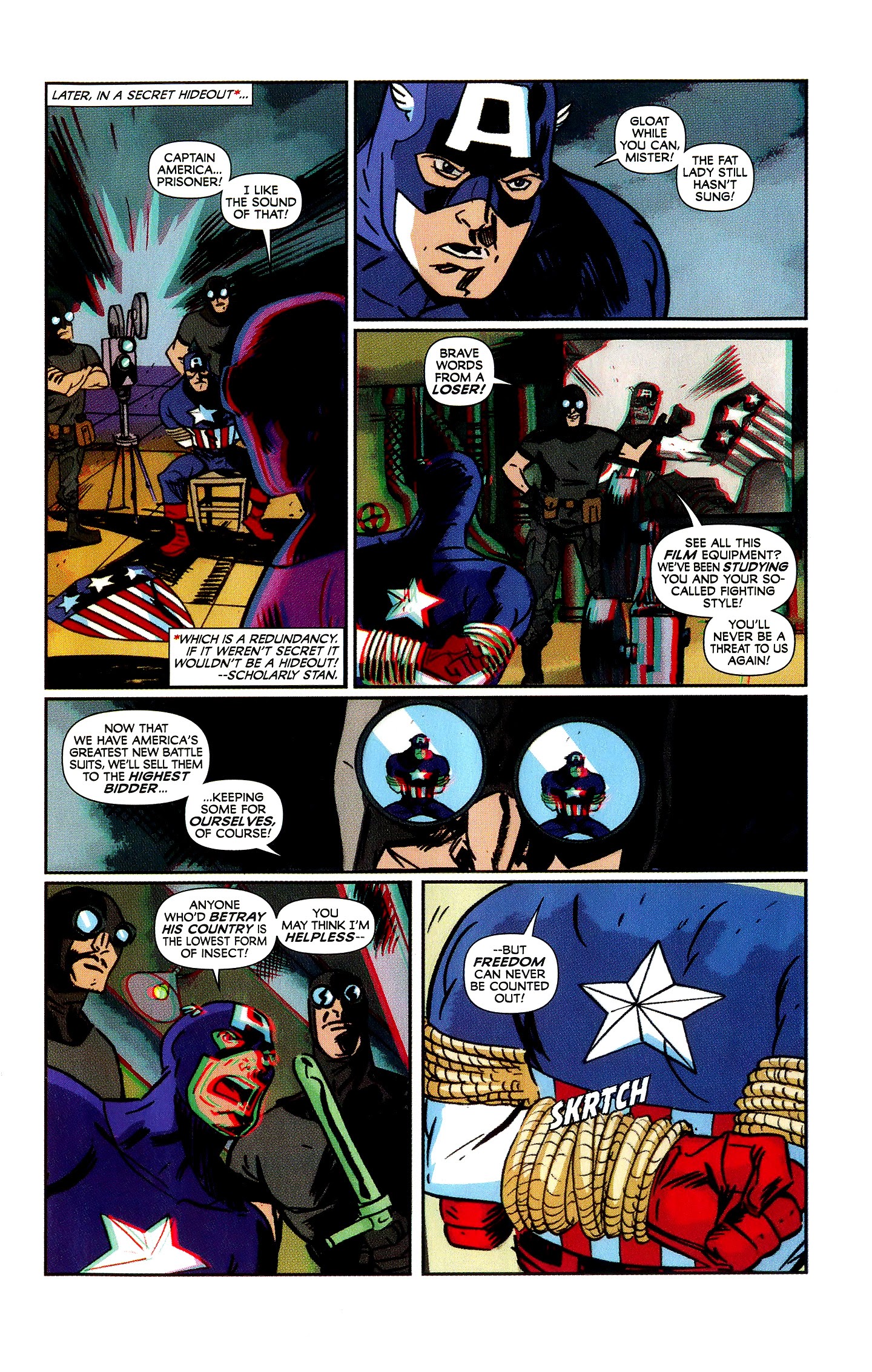 Read online Norton Captain America: Evil Lurks Everywhere comic -  Issue # Full - 9