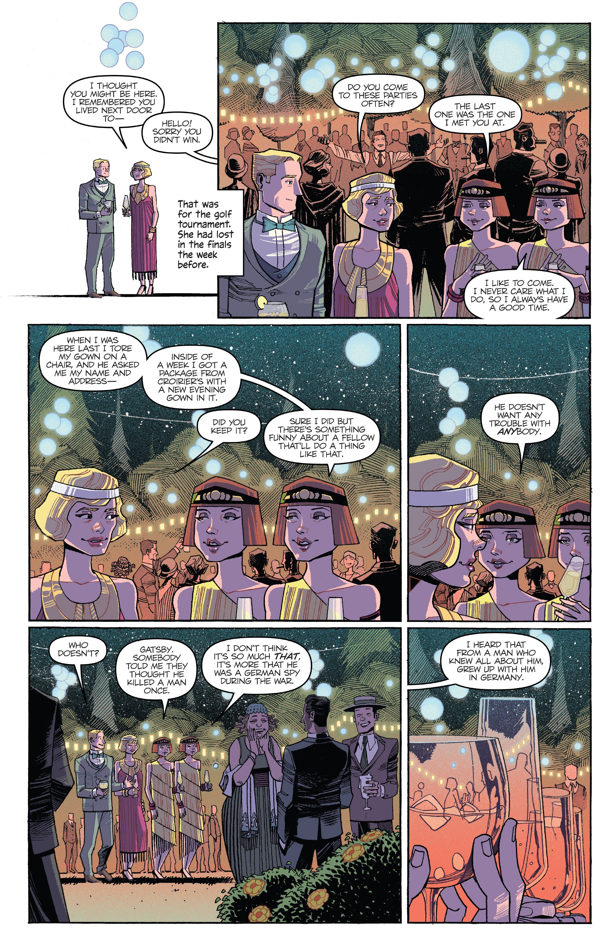 Read online The Great Gatsby comic -  Issue #2 - 16