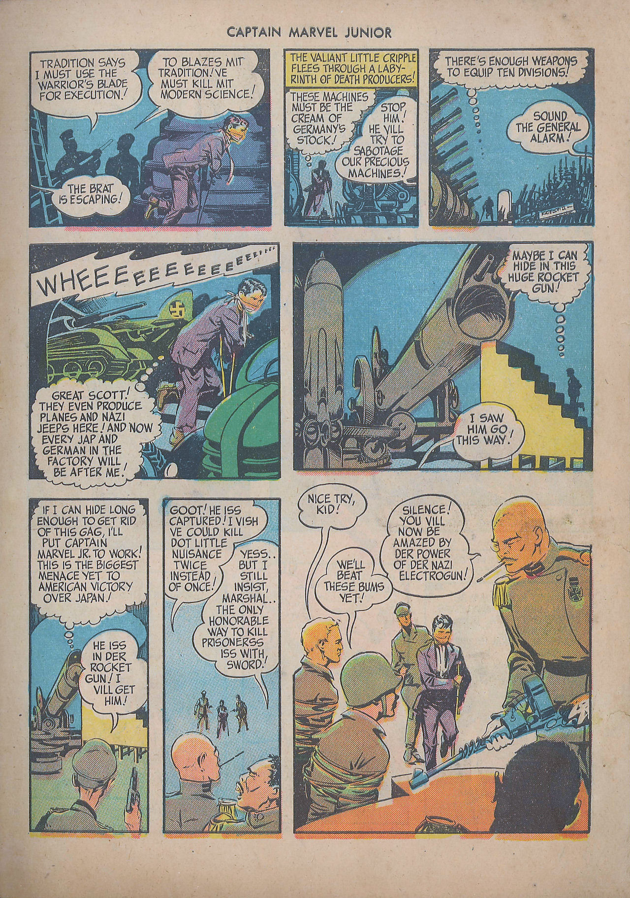 Read online Captain Marvel, Jr. comic -  Issue #23 - 8